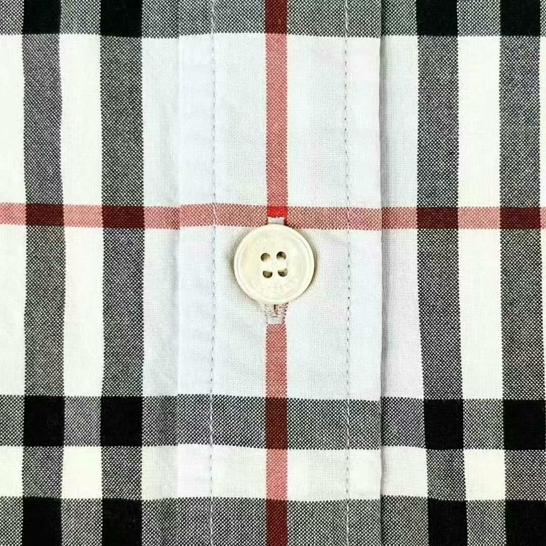 Burberry burberry blue gray plaid long sleeve shirt Size S / US 4 / IT 40 - 5 Thumbnail