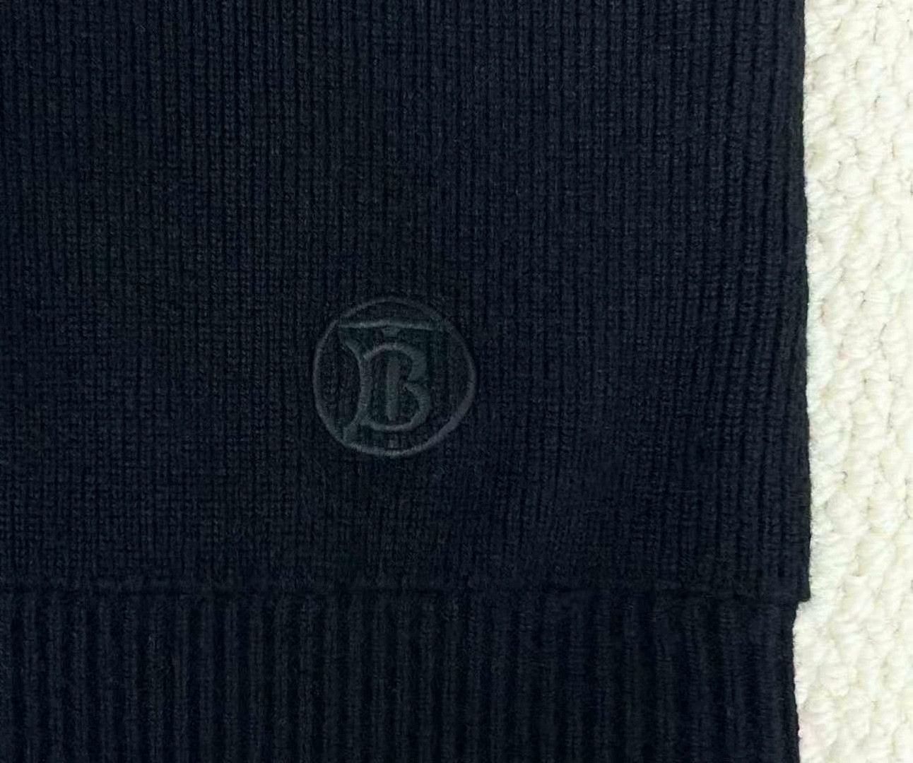 Burberry burberry black half-zip wool pullover sweater Size US S / EU 44-46 / 1 - 4 Thumbnail