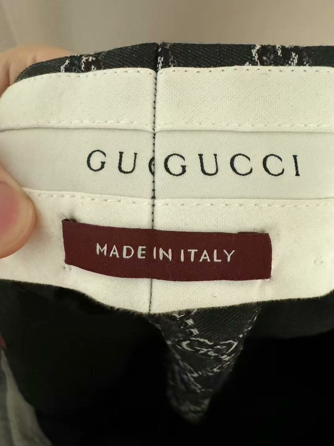 Gucci gucci logo print long pants for women Size 30" / US 8 / IT 44 - 3 Thumbnail