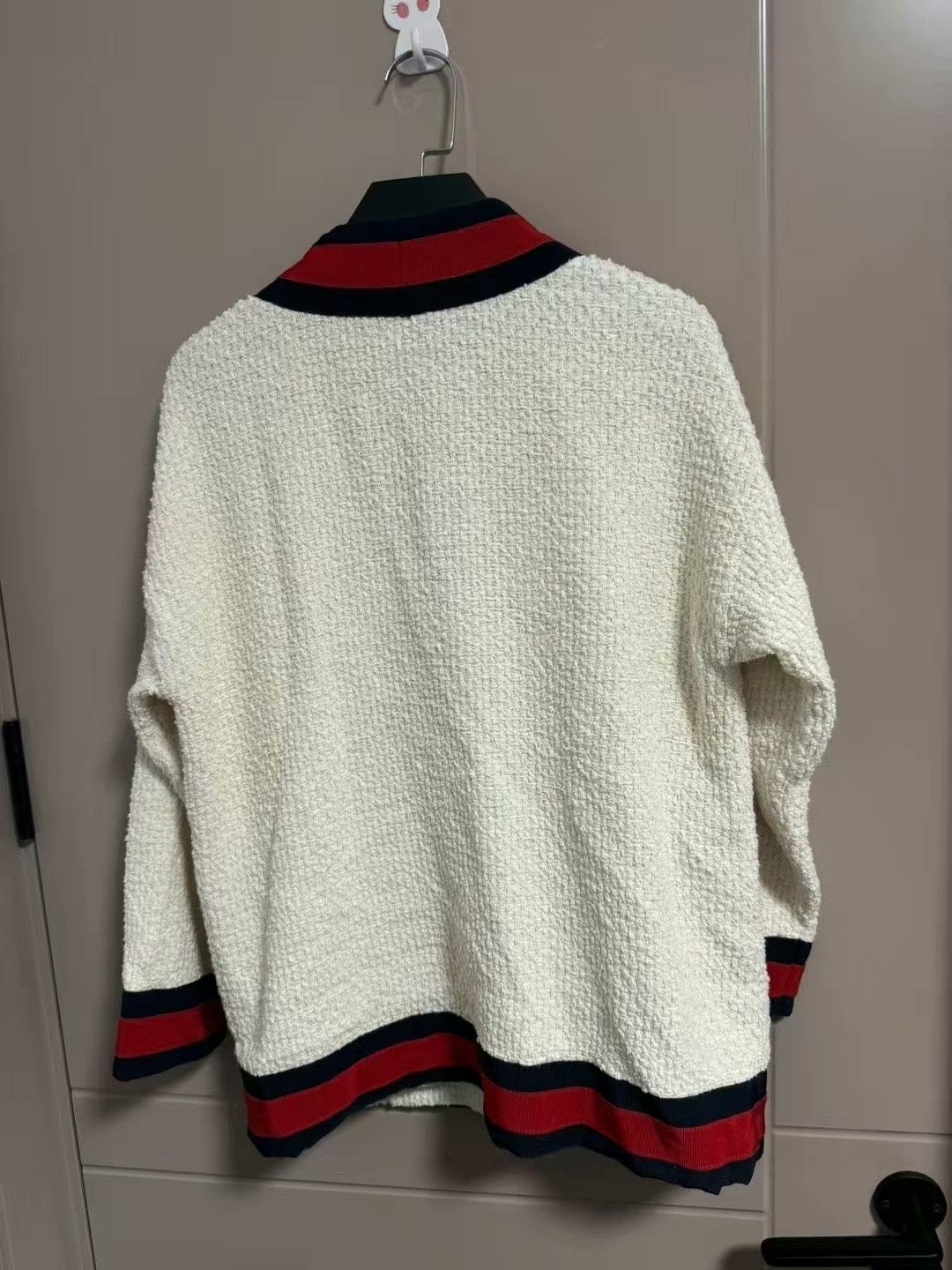 Gucci gucci striped cardigan with jewel buttons Size S / US 4 / IT 40 - 2 Thumbnail