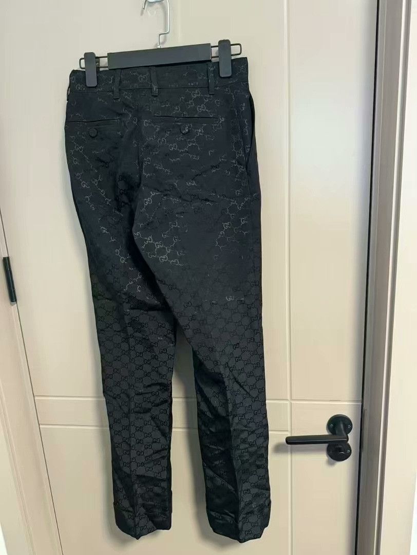 Gucci gucci all-over print long pants Size US 38 / EU 54 - 2 Thumbnail