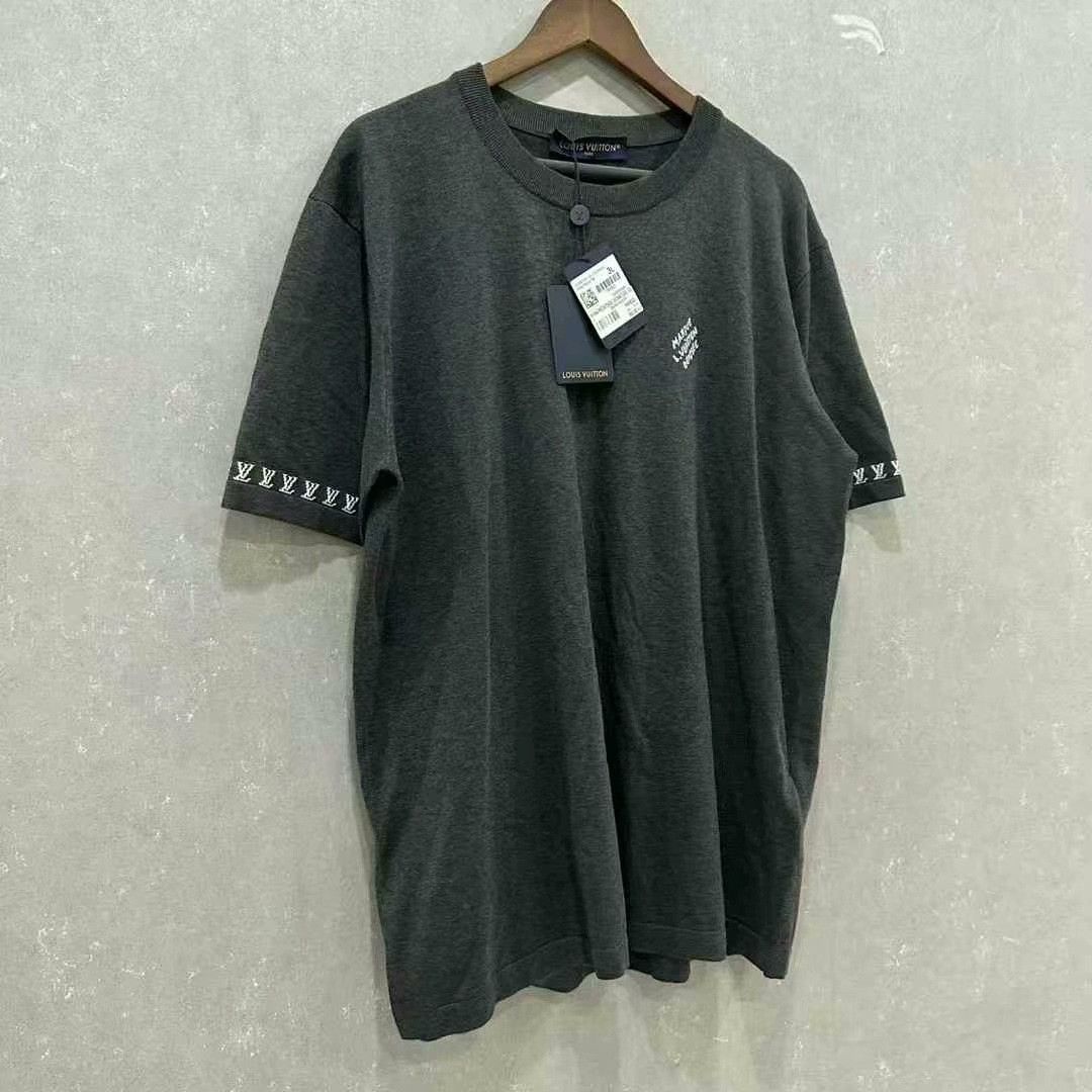 Louis Vuitton louis vuitton logo short sleeve t-shirt Size US XXL / EU 58 / 5 - 3 Thumbnail