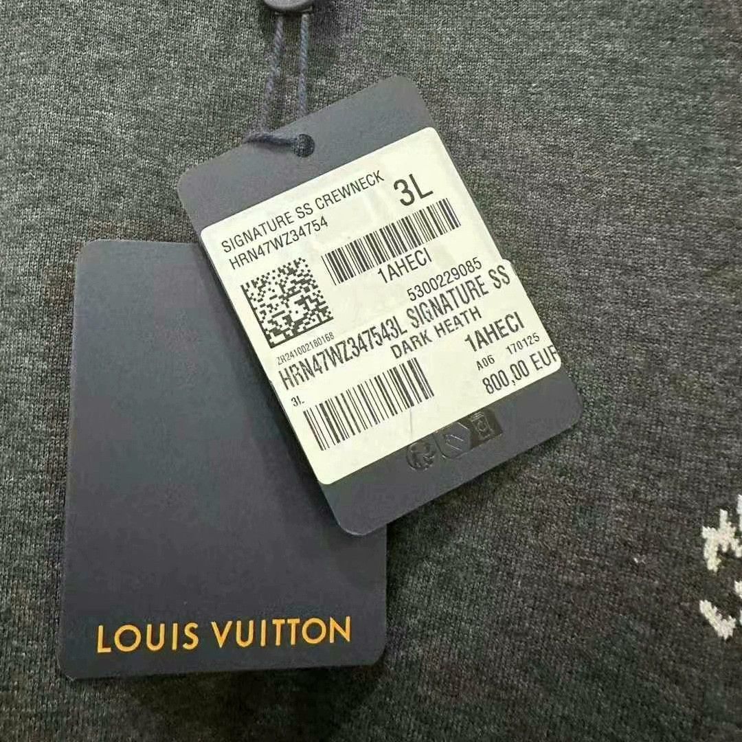 Louis Vuitton louis vuitton logo short sleeve t-shirt Size US XXL / EU 58 / 5 - 5 Thumbnail