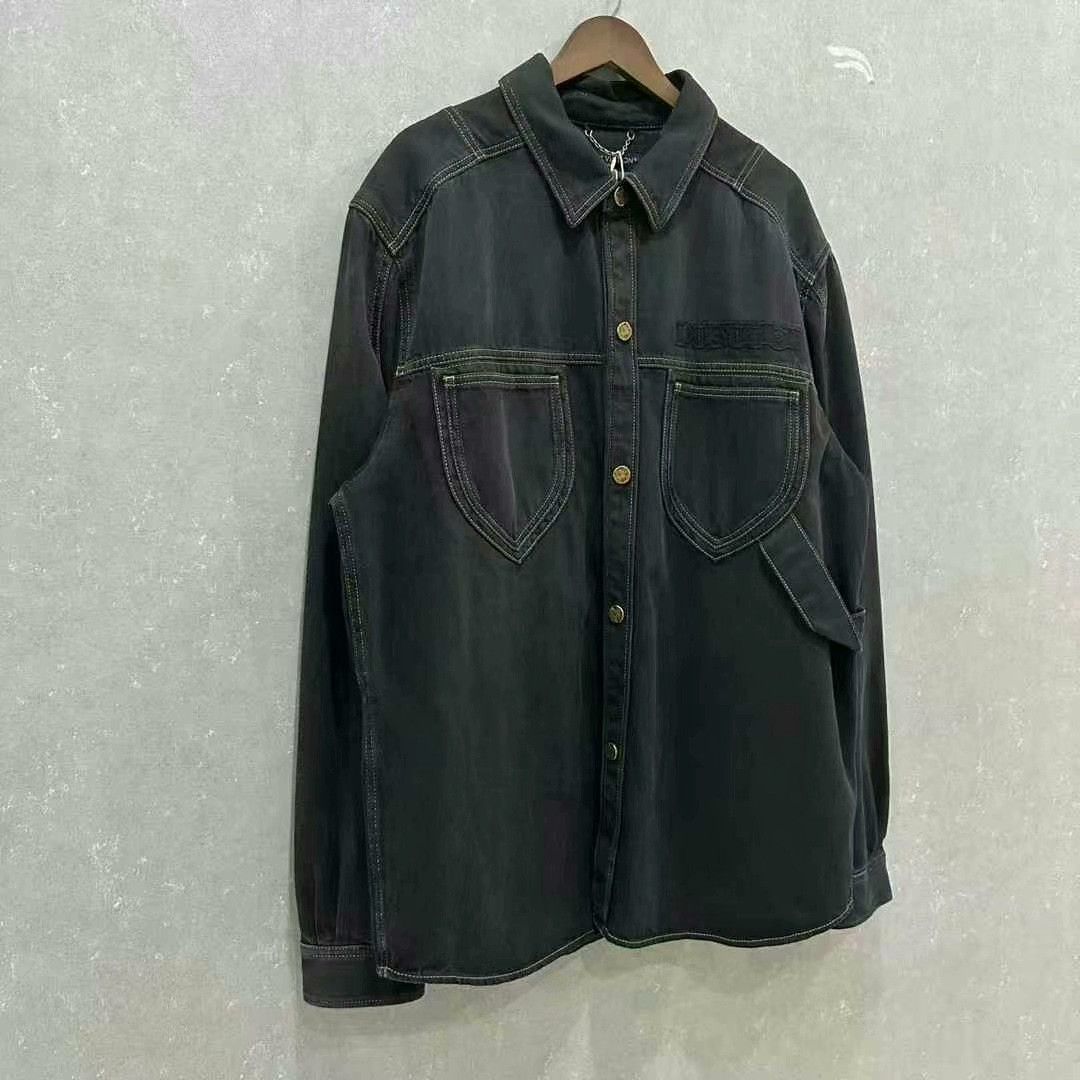 Louis Vuitton Louis Vuitton Long Sleeve Denim Jacket Size US L / EU 52-54 / 3 - 3 Thumbnail