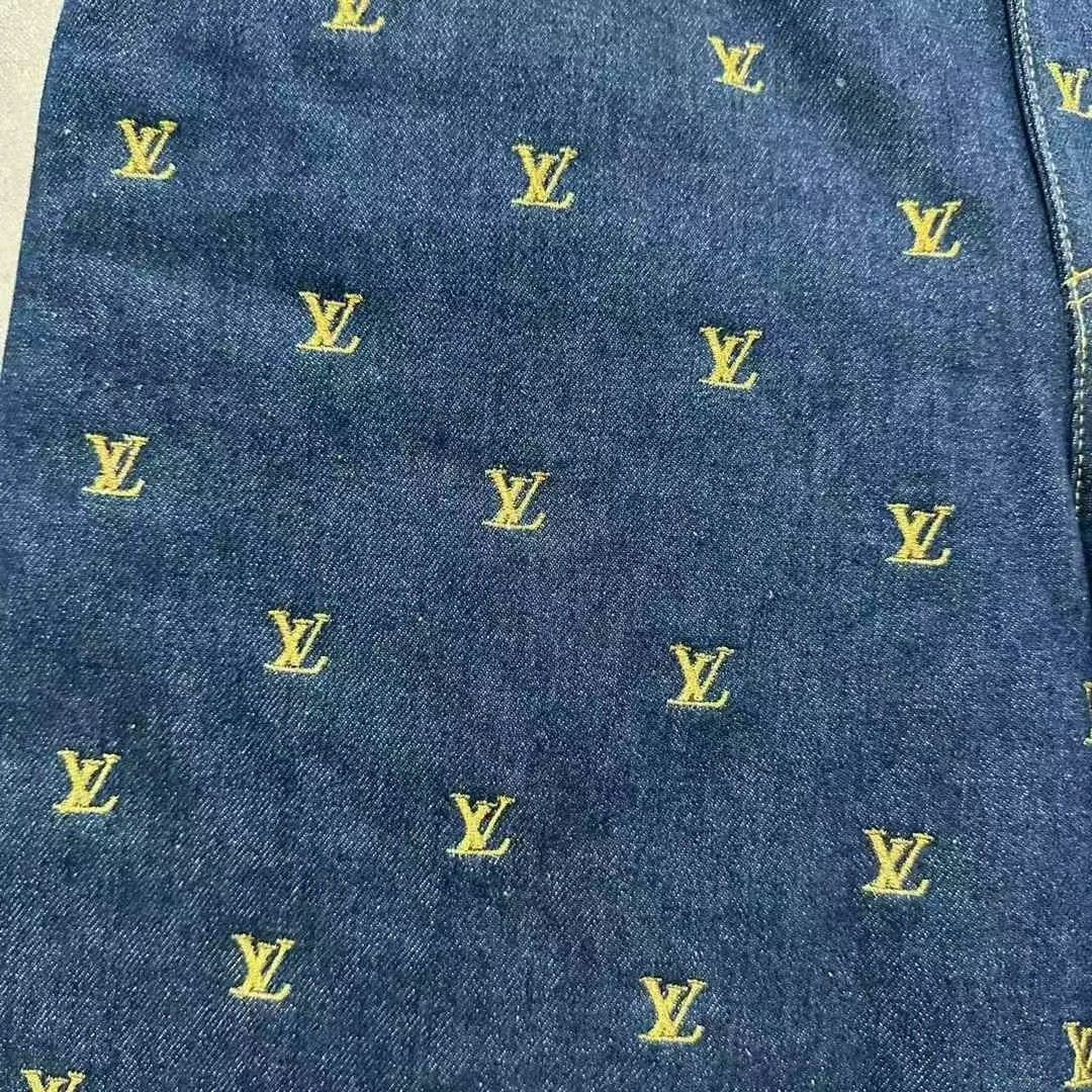 Louis Vuitton louis vuitton embroidered denim shorts size 33 Size US 33 - 4 Thumbnail