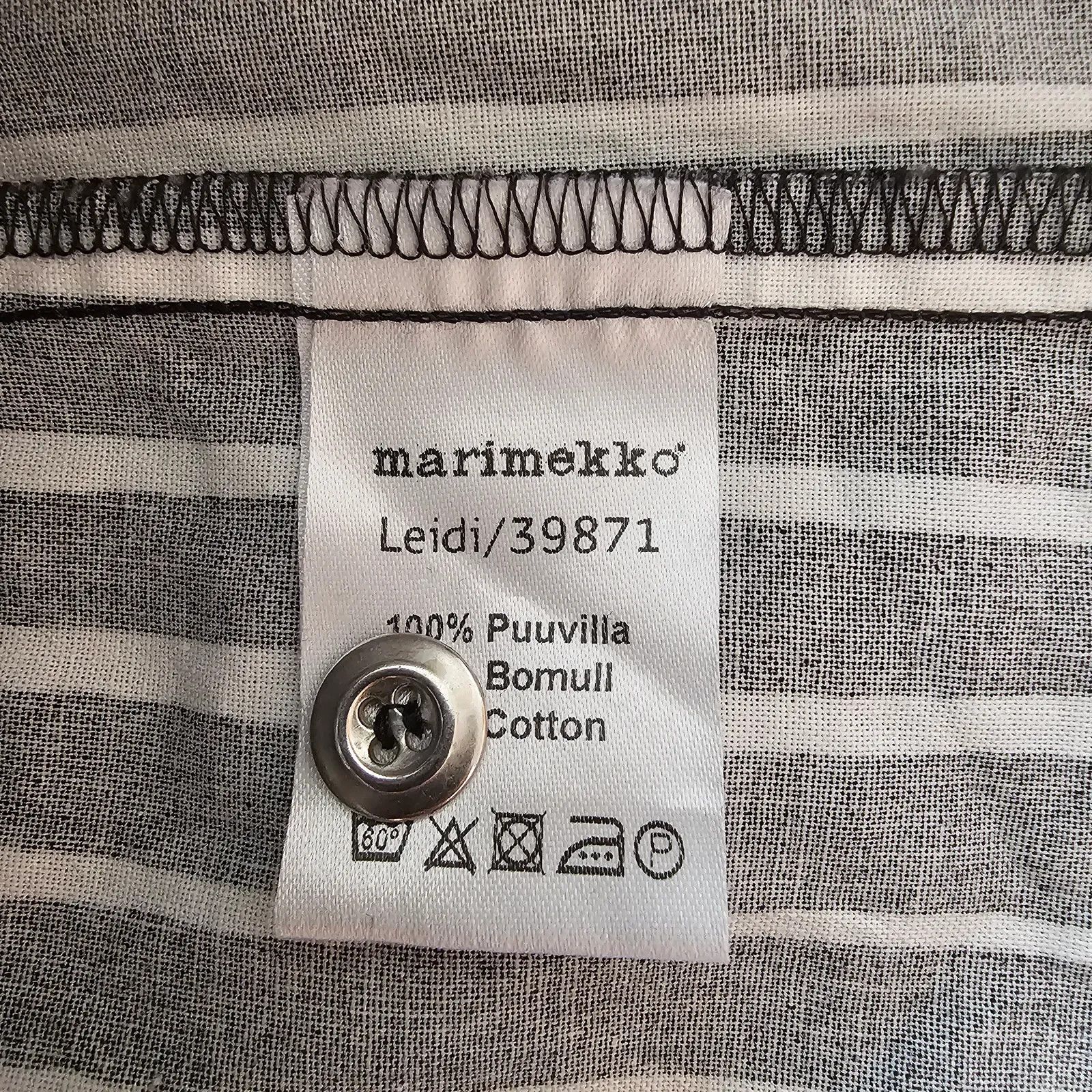 Marimekko Marimekko Jokapoika Shirt Size S / US 4 / IT 40 - 3 Thumbnail