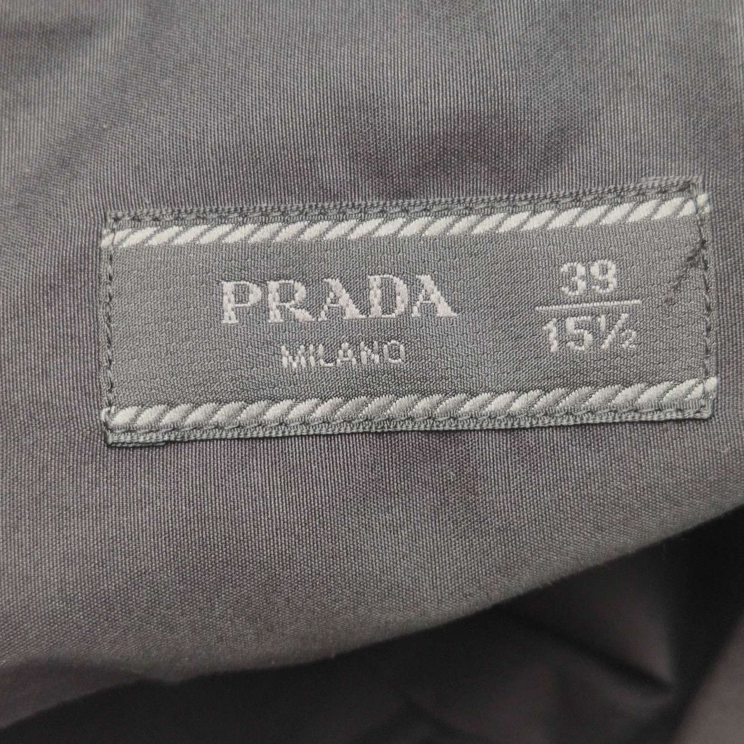 Prada Prada Colorblock Long Sleeve Shirt 0089 Size M / US 6-8 / IT 42-44 - 5 Thumbnail
