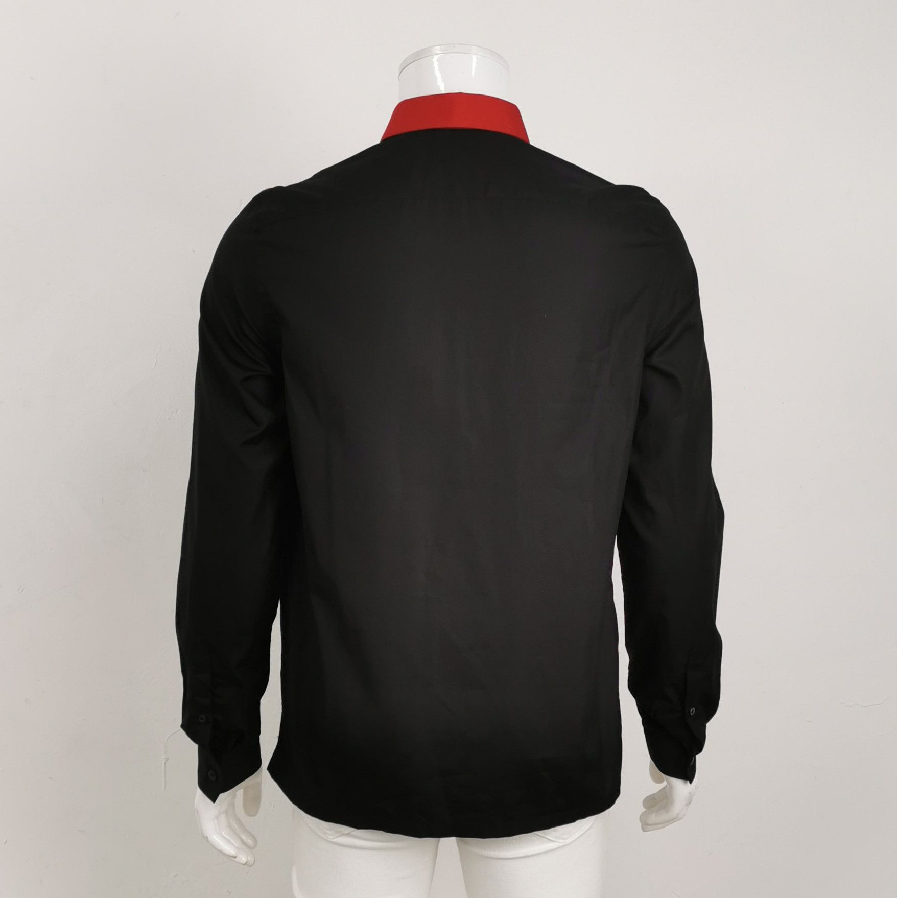 Prada Prada Colorblock Long Sleeve Shirt 0089 Size M / US 6-8 / IT 42-44 - 2 Thumbnail