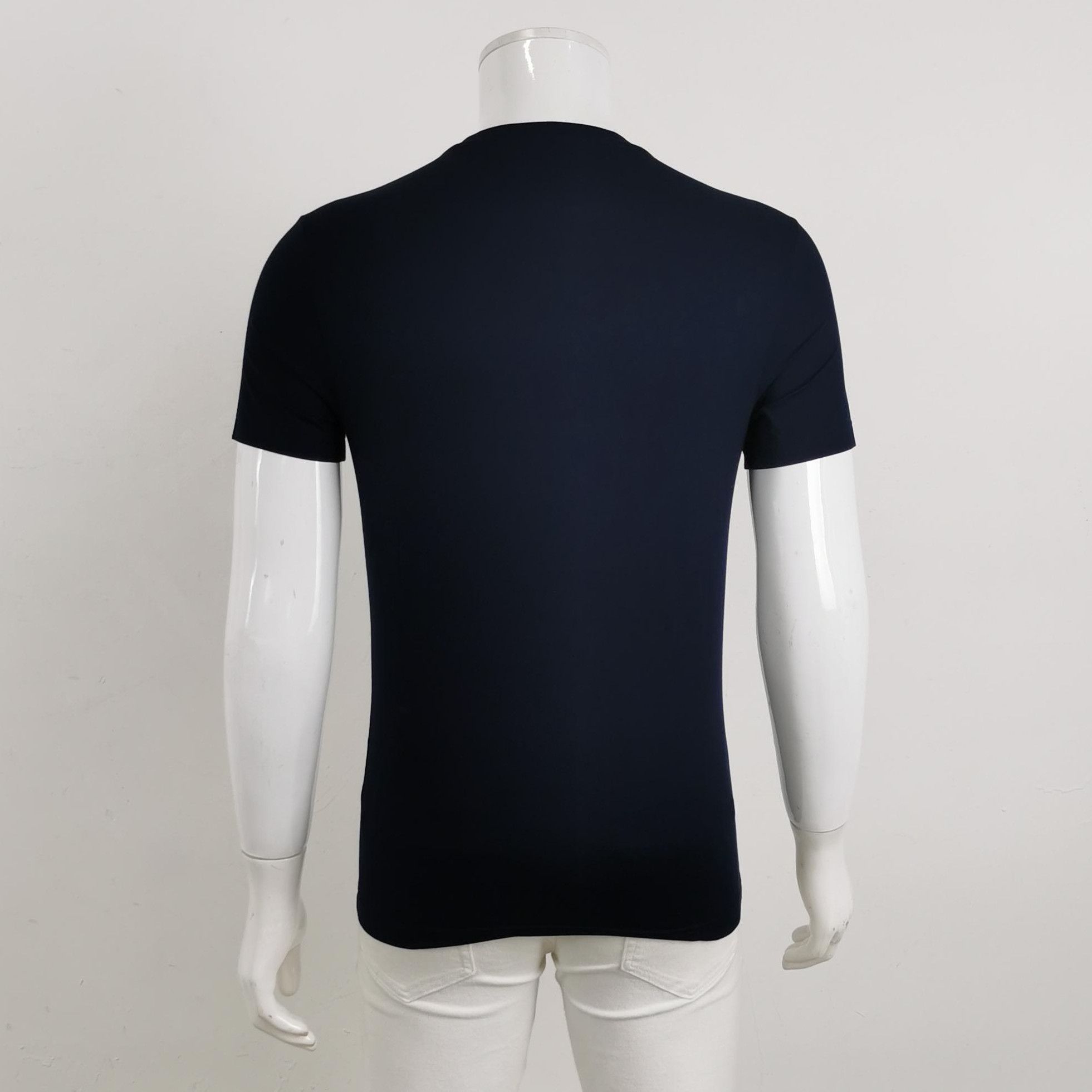 Prada Prada Cotton Logo Round Neck T-Shirt 0089 Size XS / US 0-2 / IT 36-38 - 2 Thumbnail
