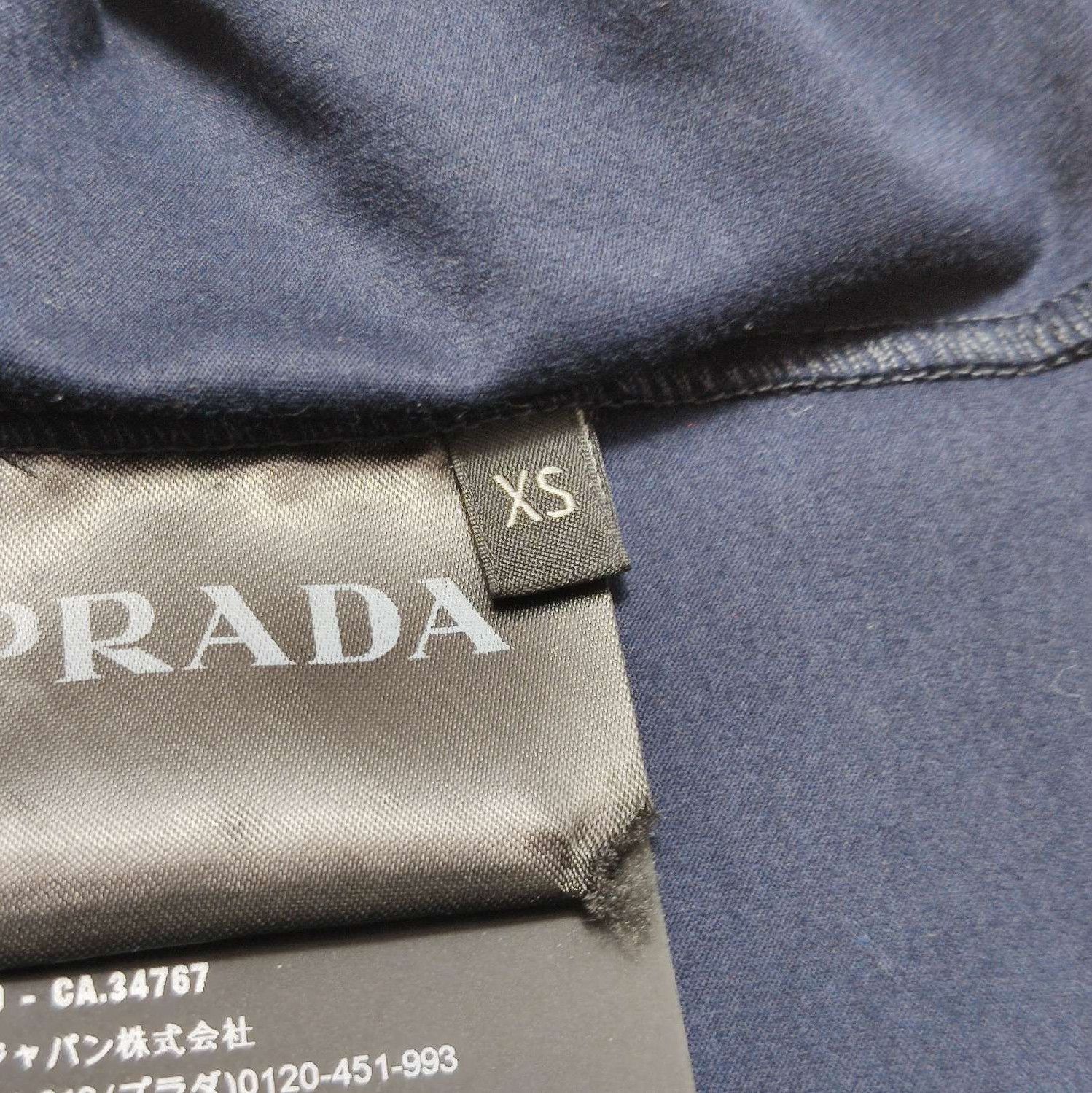 Prada Prada Cotton Logo Round Neck T-Shirt 0089 Size XS / US 0-2 / IT 36-38 - 6 Thumbnail