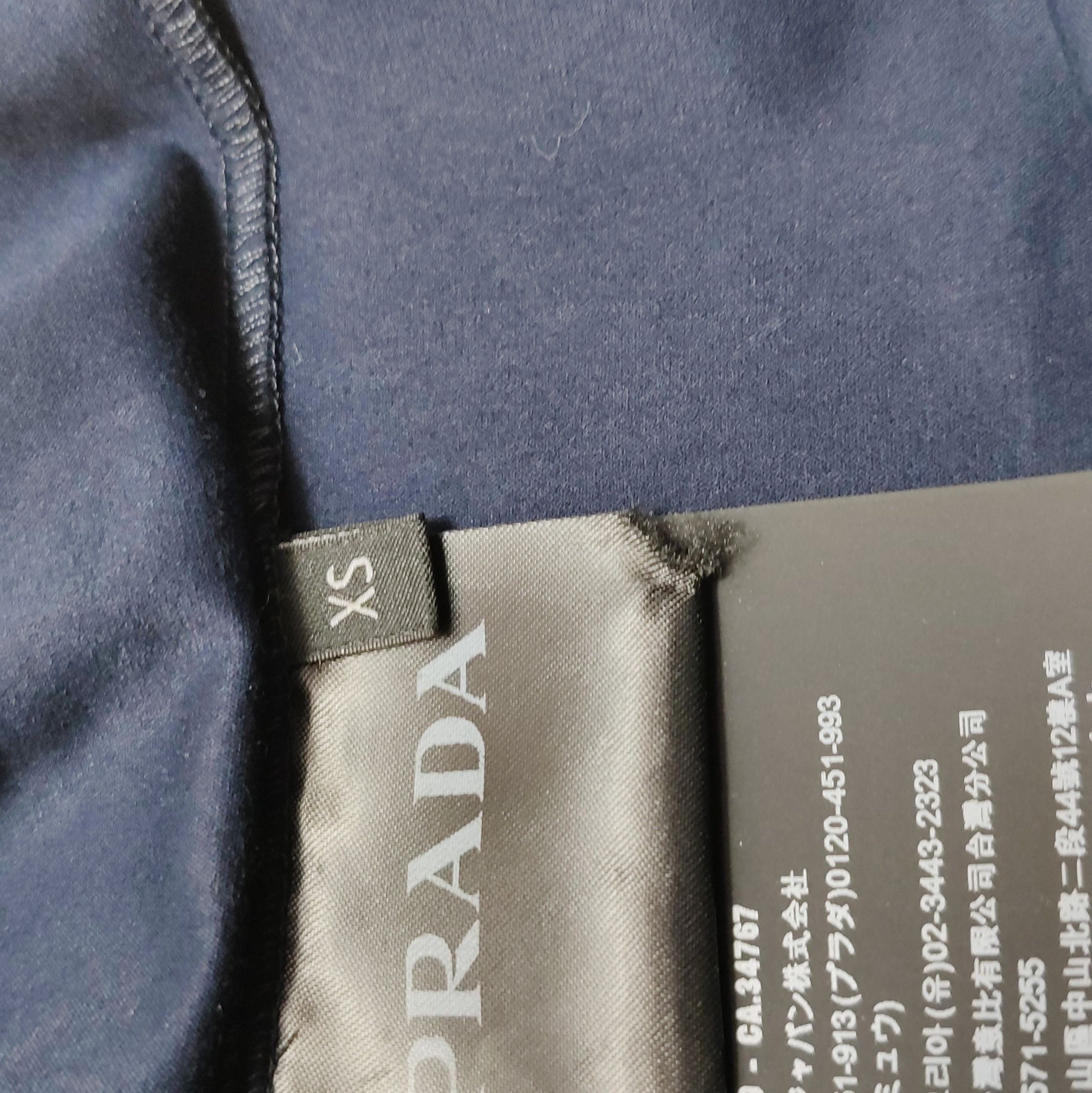 Prada Prada Cotton Logo Round Neck T-Shirt 0089 Size XS / US 0-2 / IT 36-38 - 9 Thumbnail