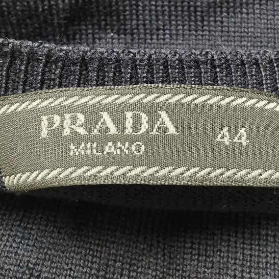 Prada Prada Wool V-Neck Knitted Sweater Size 44 0089 Size L / US 10 / IT 46 - 4 Thumbnail