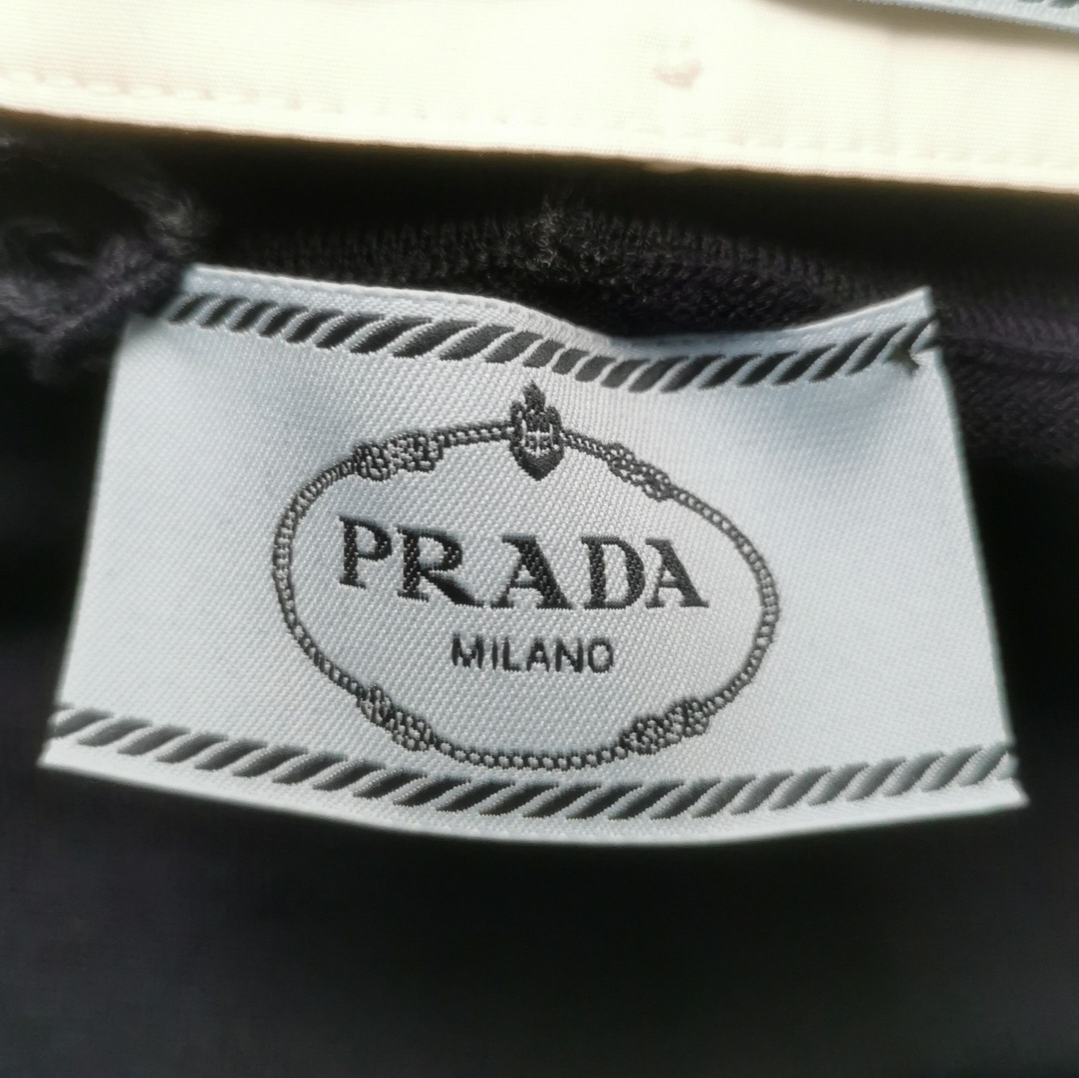 Prada Prada Wool Contrast Collar Knit Sweater 0089 Size S / US 4 / IT 40 - 4 Thumbnail