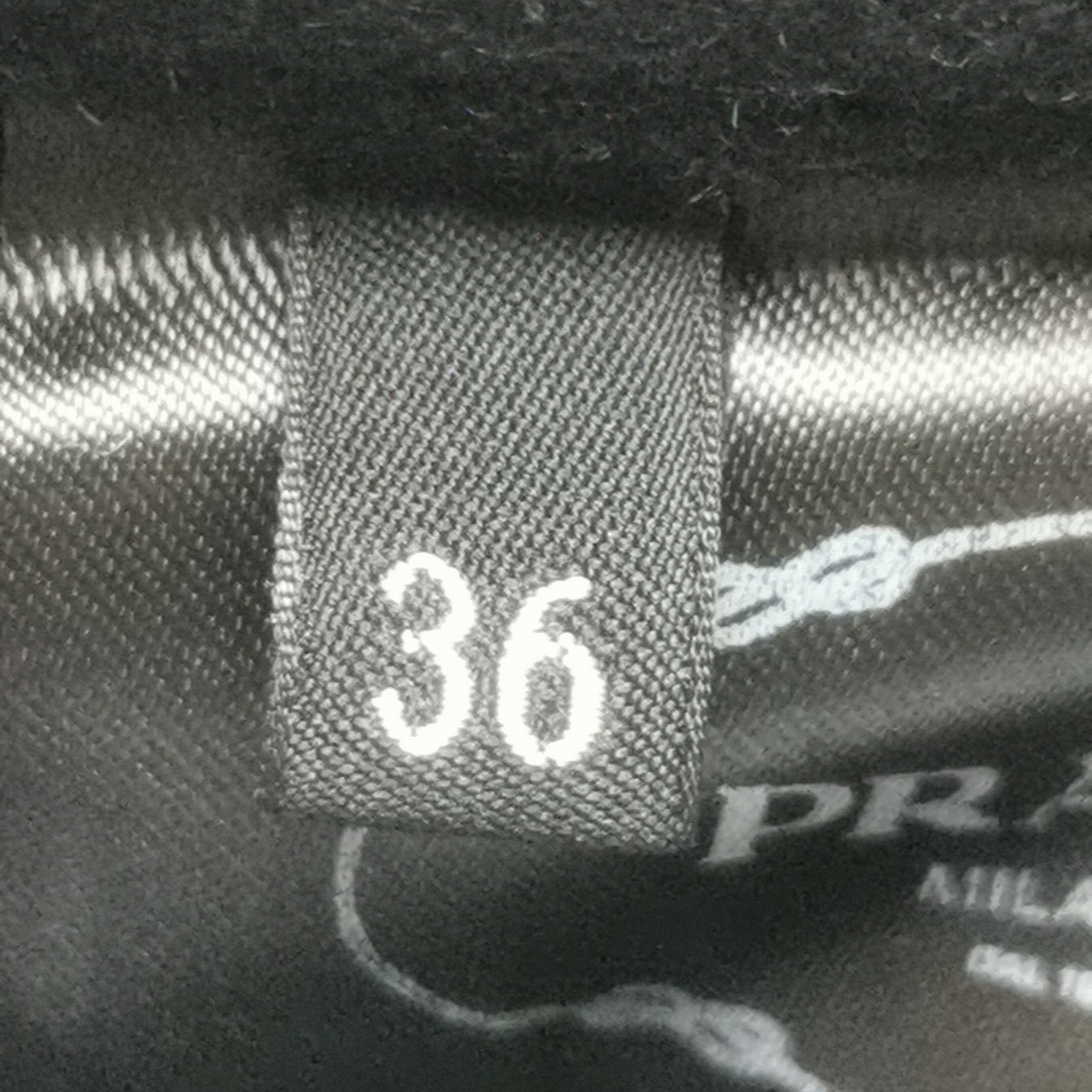 Prada Prada Wool Blend Triangle Logo Long Pants 0089 Size 22" - 7 Thumbnail