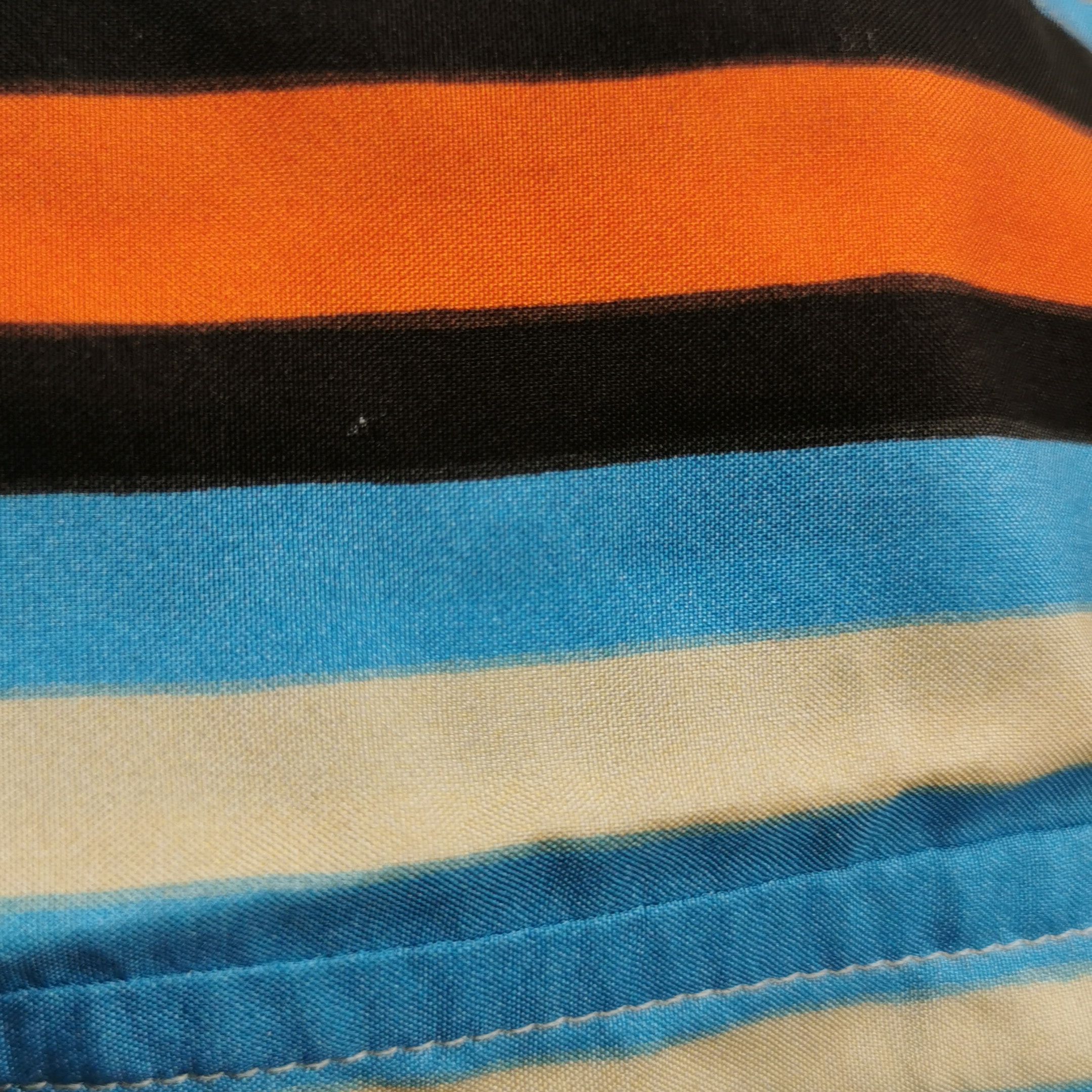 Prada Prada Striped Triangle Logo Long Sleeve Shirt 0089 Size S / US 4 / IT 40 - 10 Thumbnail