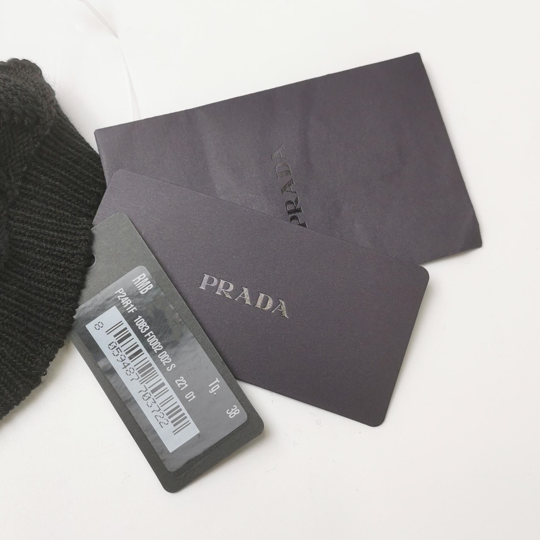 Prada Prada Black Hollow Knit Long Sleeve Sweater 0089 Size S / US 4 / IT 40 - 4 Thumbnail