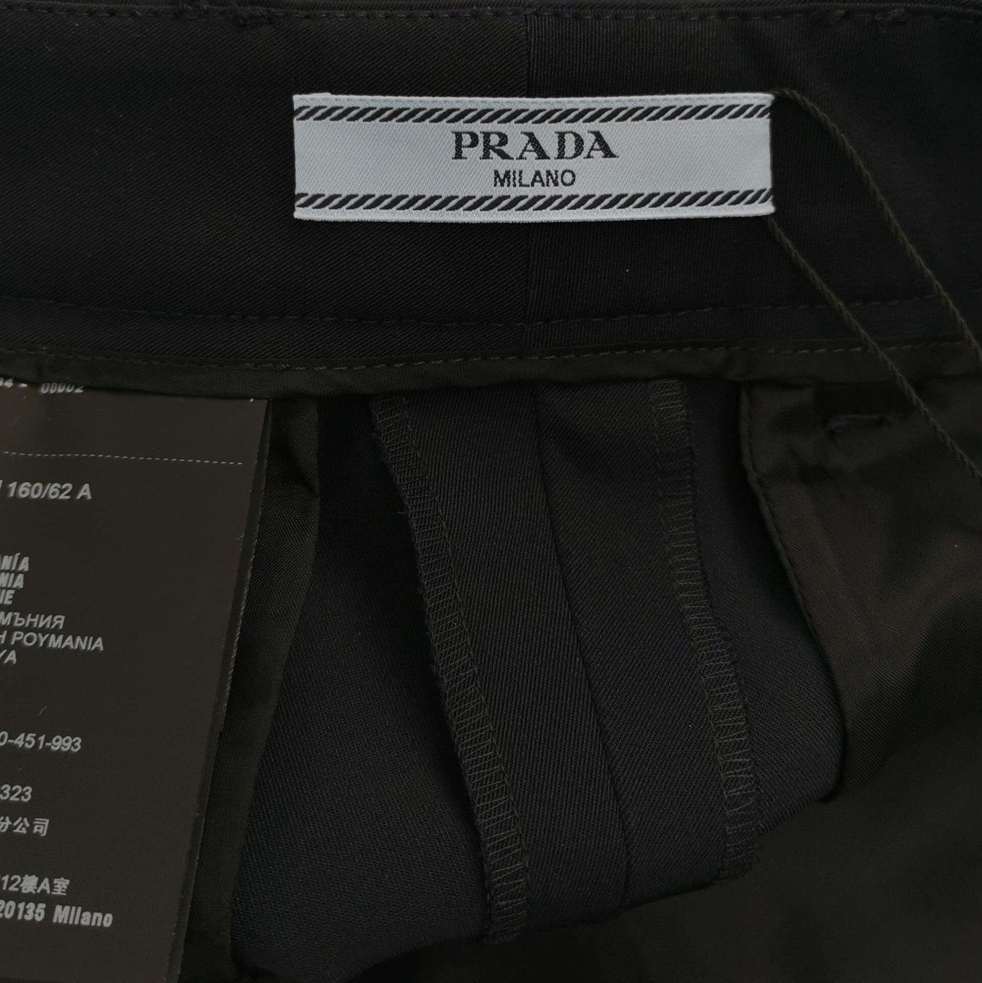 Prada Prada Solid Color Trousers Size 38 0089 Size 38" / US 16 / IT 52 - 3 Thumbnail