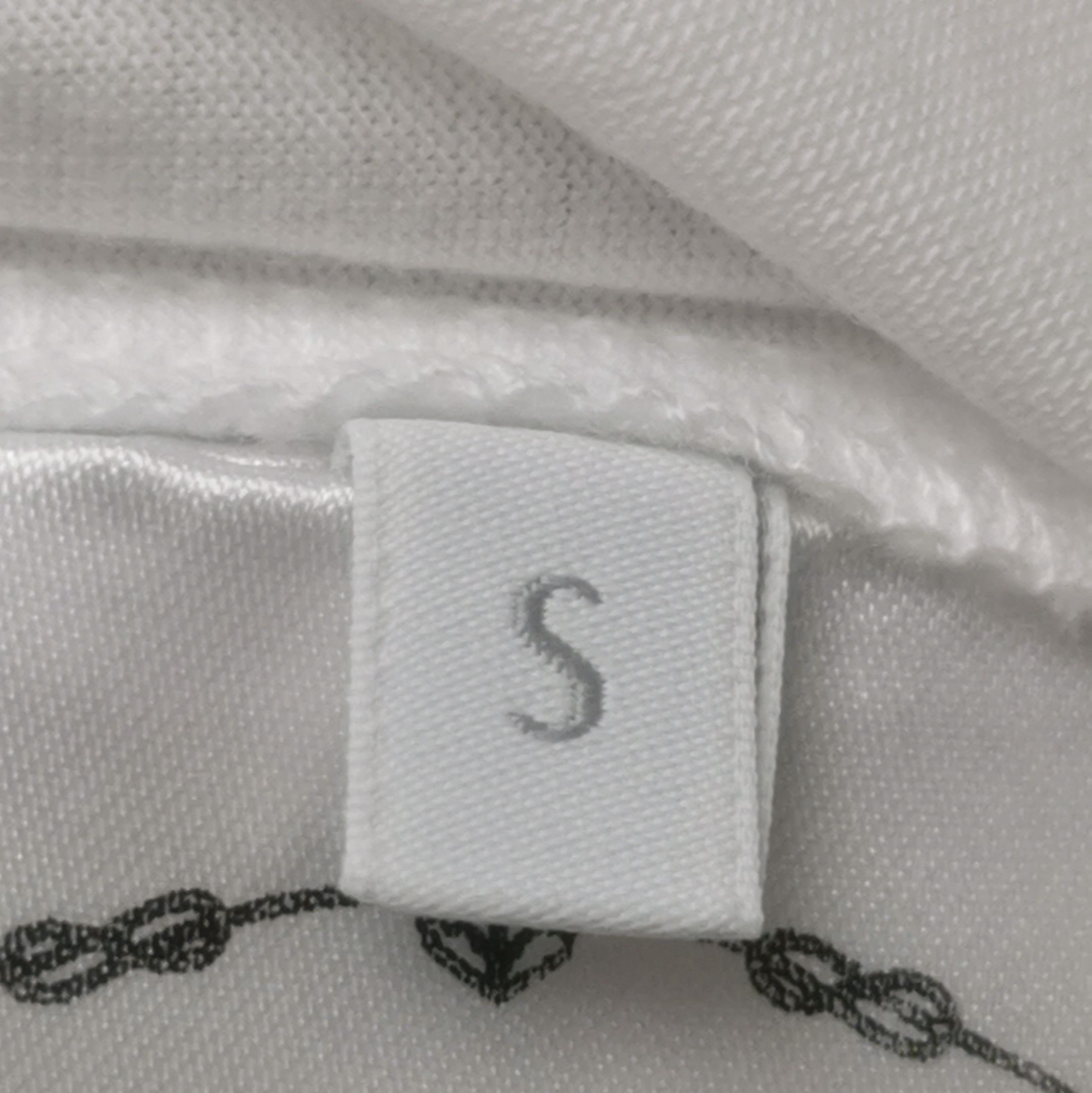 Prada Prada Cotton Crew Neck T-Shirt in White 0089 Size S / US 4 / IT 40 - 5 Thumbnail
