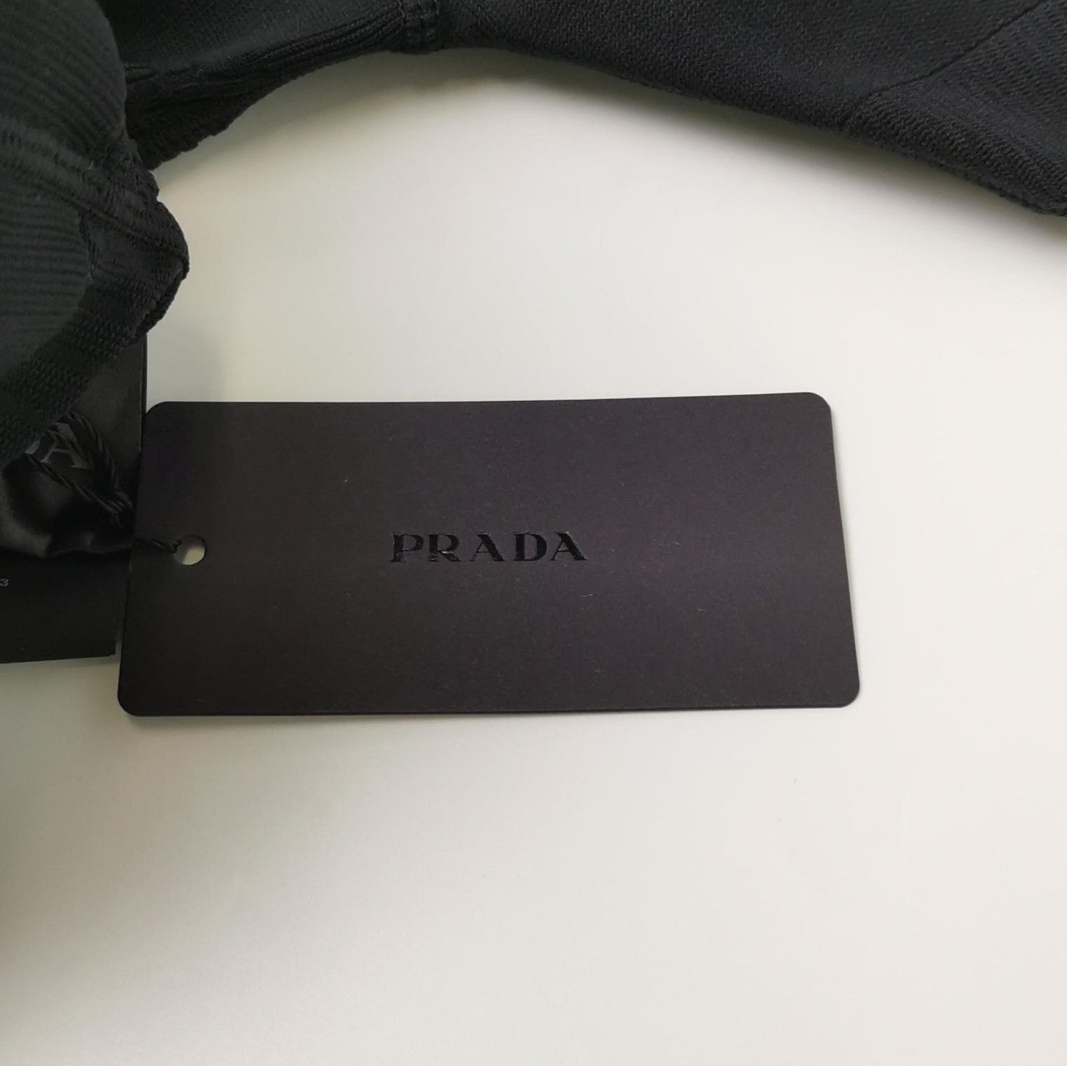 Prada Prada Contrast Collar T-Shirt in Large Size 0089 Size L / US 10 / IT 46 - 4 Thumbnail