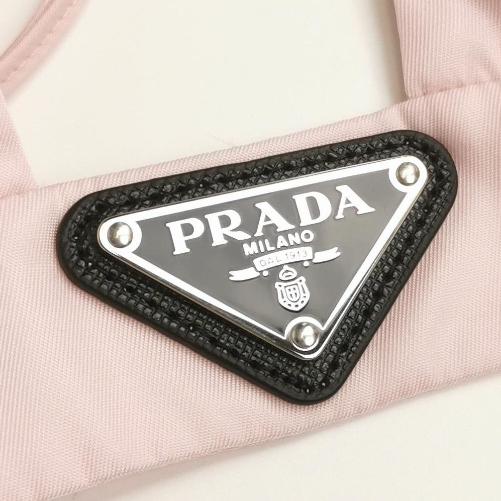 Prada Prada Triangle Logo Tank Top in Pink 0089 Size S / US 4 / IT 40 - 3 Thumbnail