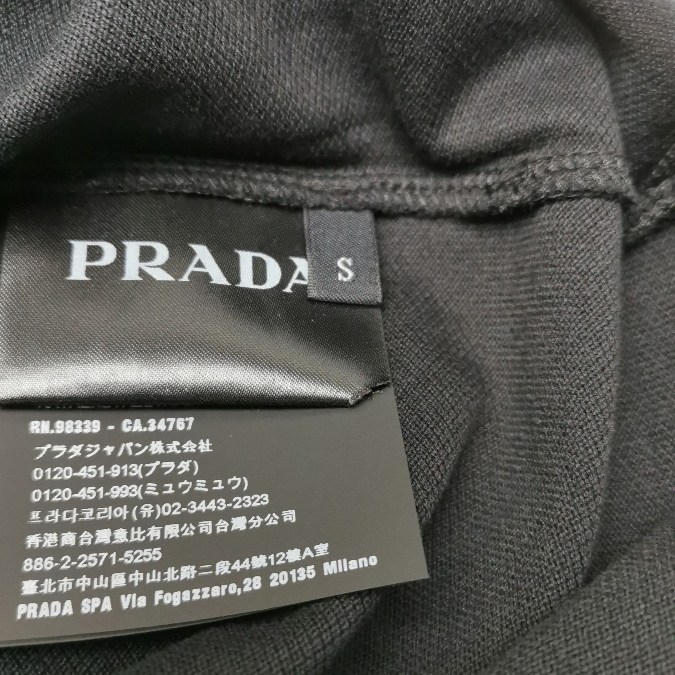 Prada Prada Cotton Colorblock Polo Shirt 0089 Size S / US 4 / IT 40 - 10 Thumbnail