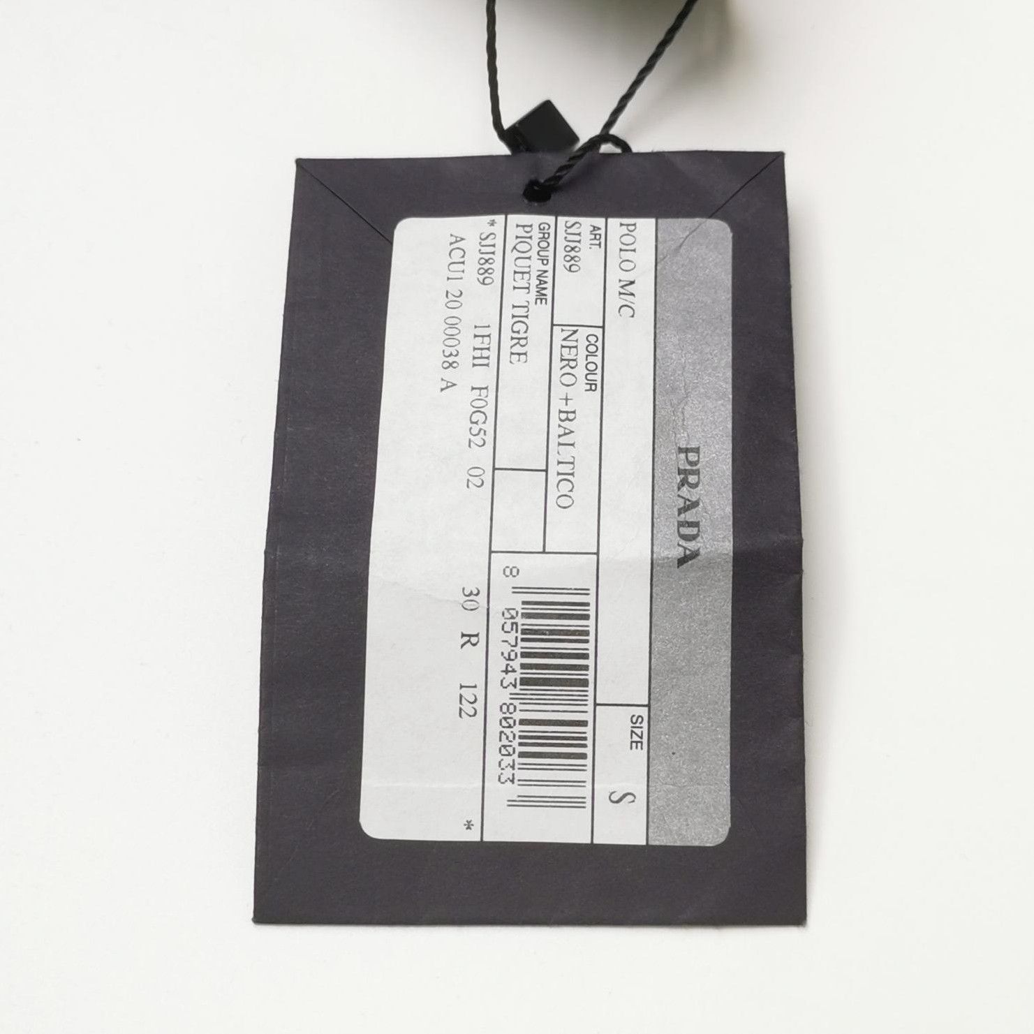 Prada Prada Cotton Colorblock Polo Shirt 0089 Size S / US 4 / IT 40 - 5 Thumbnail