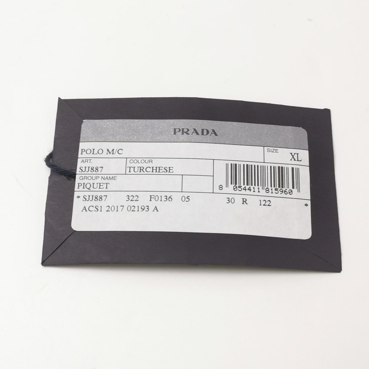 Prada Prada Colorblock Logo Polo Shirt 0089 Size XL / US 12-14 / IT 48-50 - 6 Thumbnail