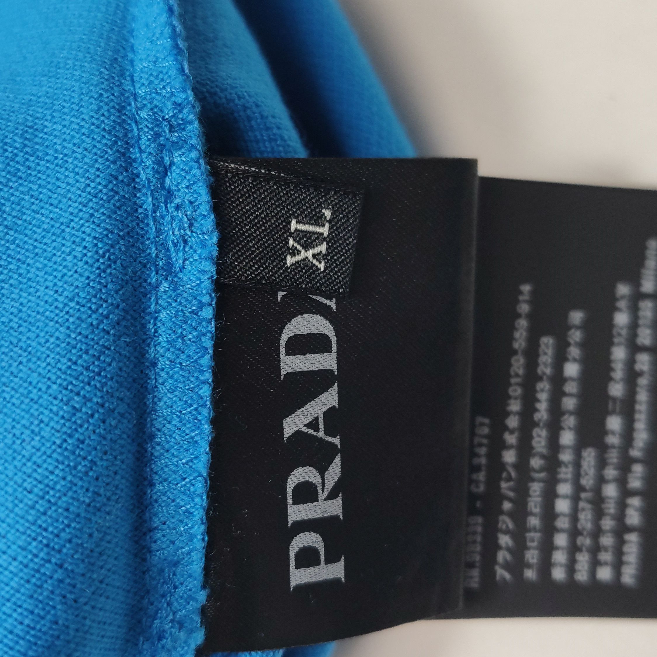 Prada Prada Colorblock Logo Polo Shirt 0089 Size XL / US 12-14 / IT 48-50 - 8 Thumbnail