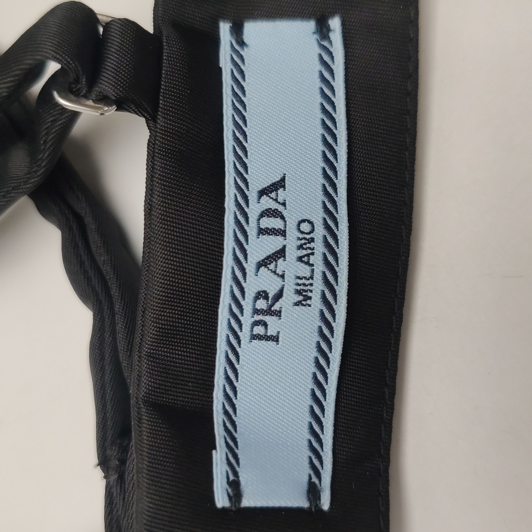 Prada Prada Black Triangle Logo Bralette 0089 Size M / US 6-8 / IT 42-44 - 5 Thumbnail