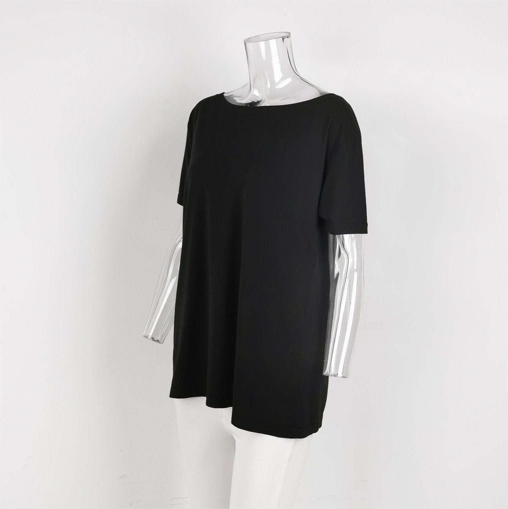 Prada Prada Black Cotton Crew Neck T-Shirt Size XL 0089 Size XL / US 12-14 / IT 48-50 - 2 Thumbnail