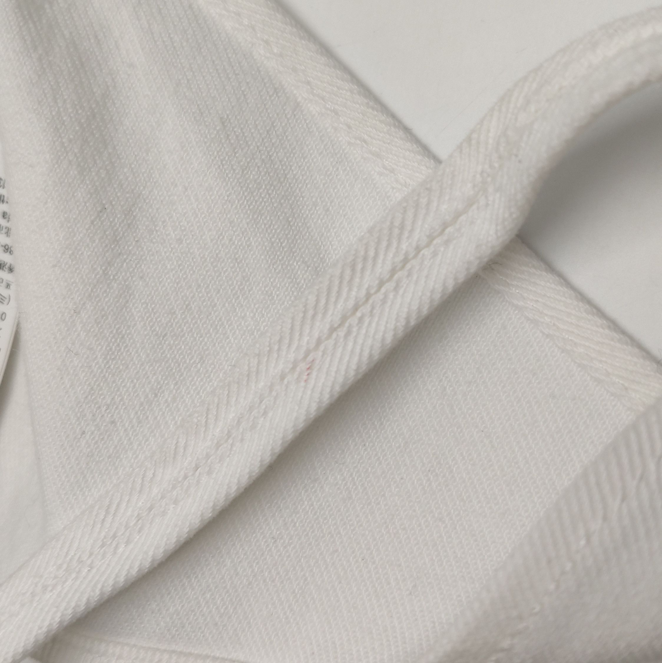 Prada Prada Cotton Triangle Logo Top in White 0089 Size S / US 4 / IT 40 - 9 Thumbnail