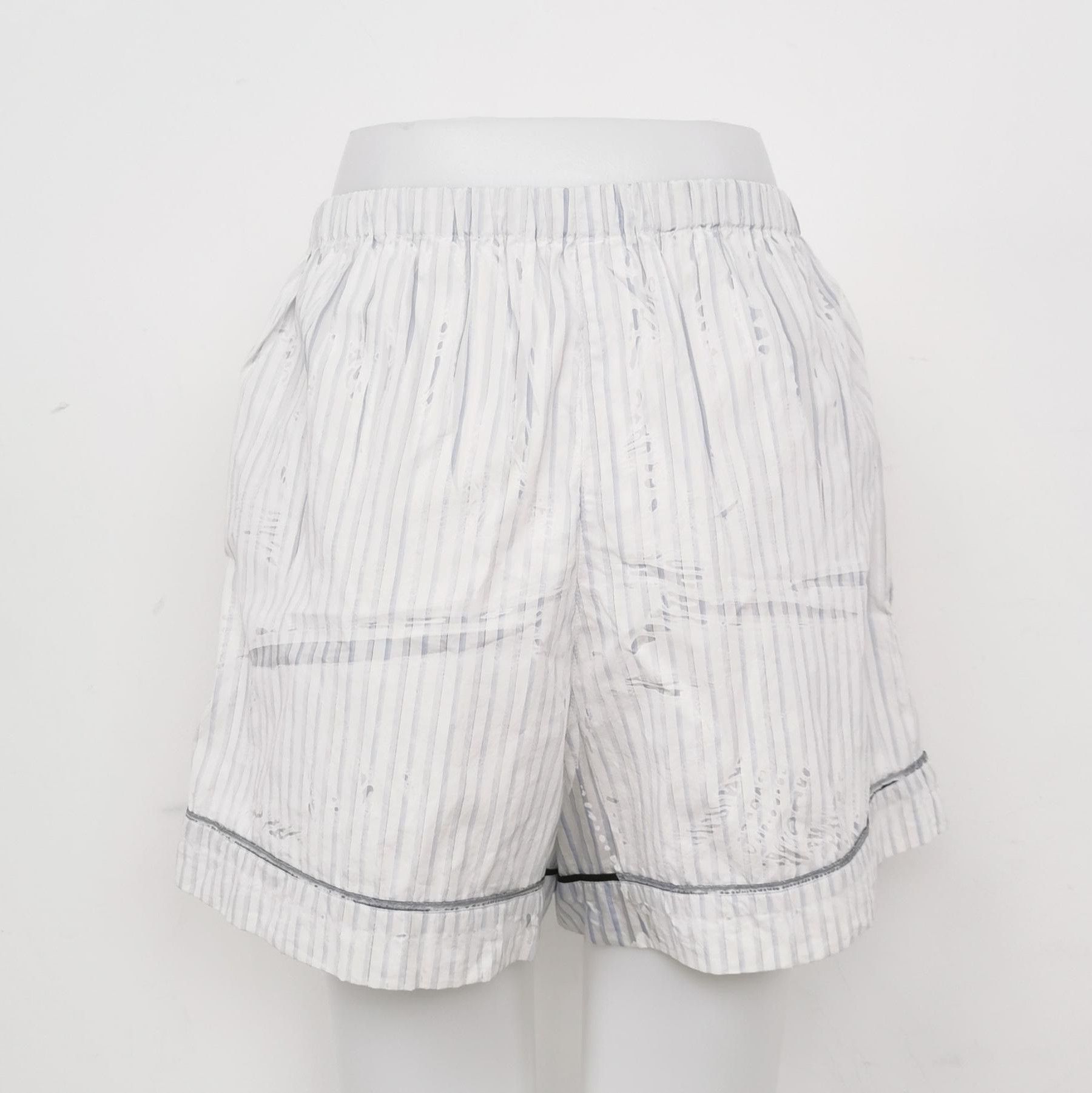 Prada Prada Logo Striped Cotton Shorts in Size 40 0089 Size 40" / US 18 - 2 Thumbnail