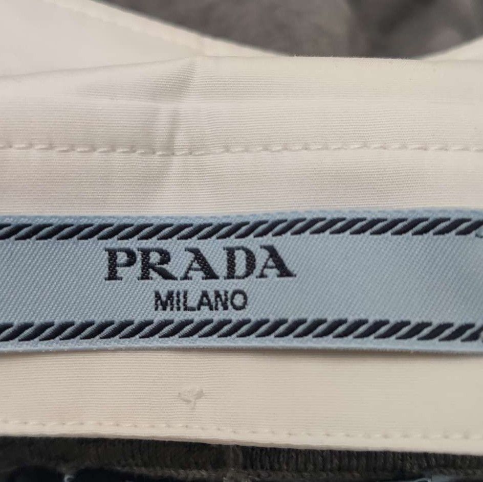 Prada Prada Color Block Wool Knit Pullover Sweater 0089 Size L / US 10 / IT 46 - 4 Thumbnail