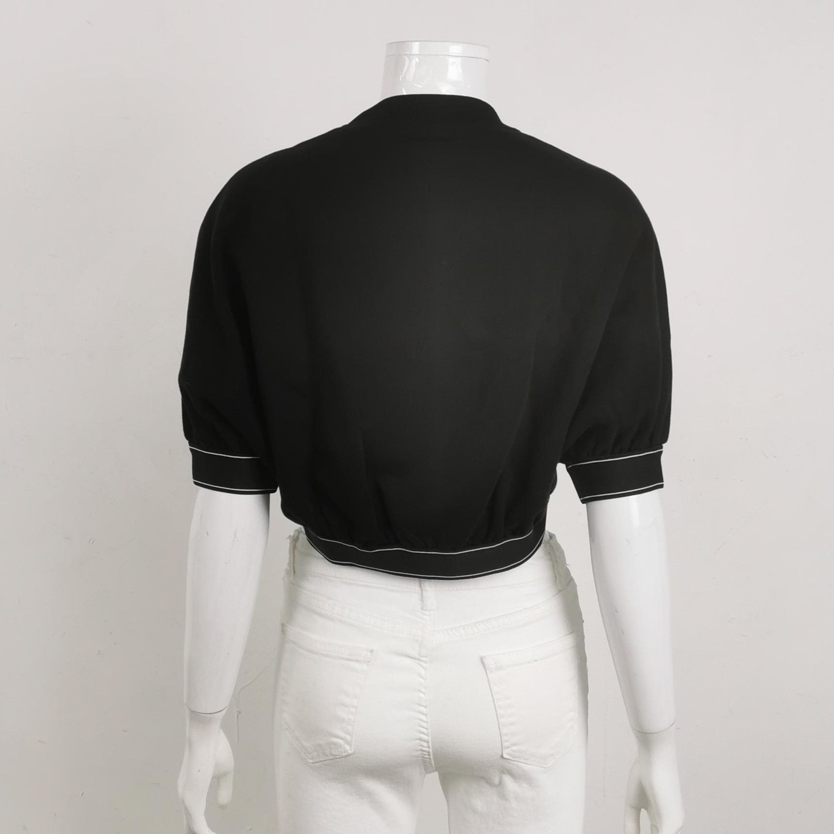 Prada Prada Logo Cotton Crew Neck Top 0089 Size XS / US 0-2 / IT 36-38 - 2 Thumbnail