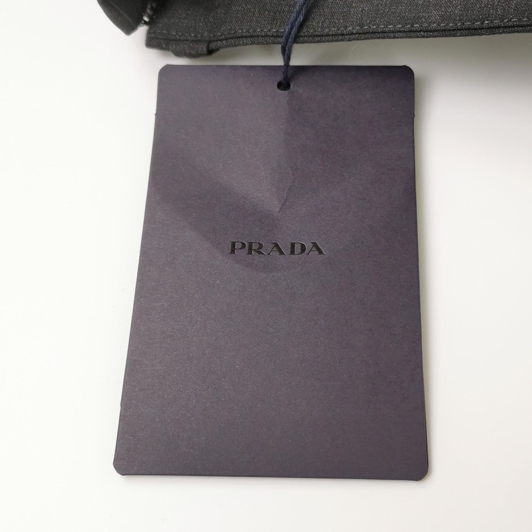 Prada Prada Woolen Midi Skirt in Elegant Black 0089 Size 38" / US 16 / IT 52 - 3 Thumbnail