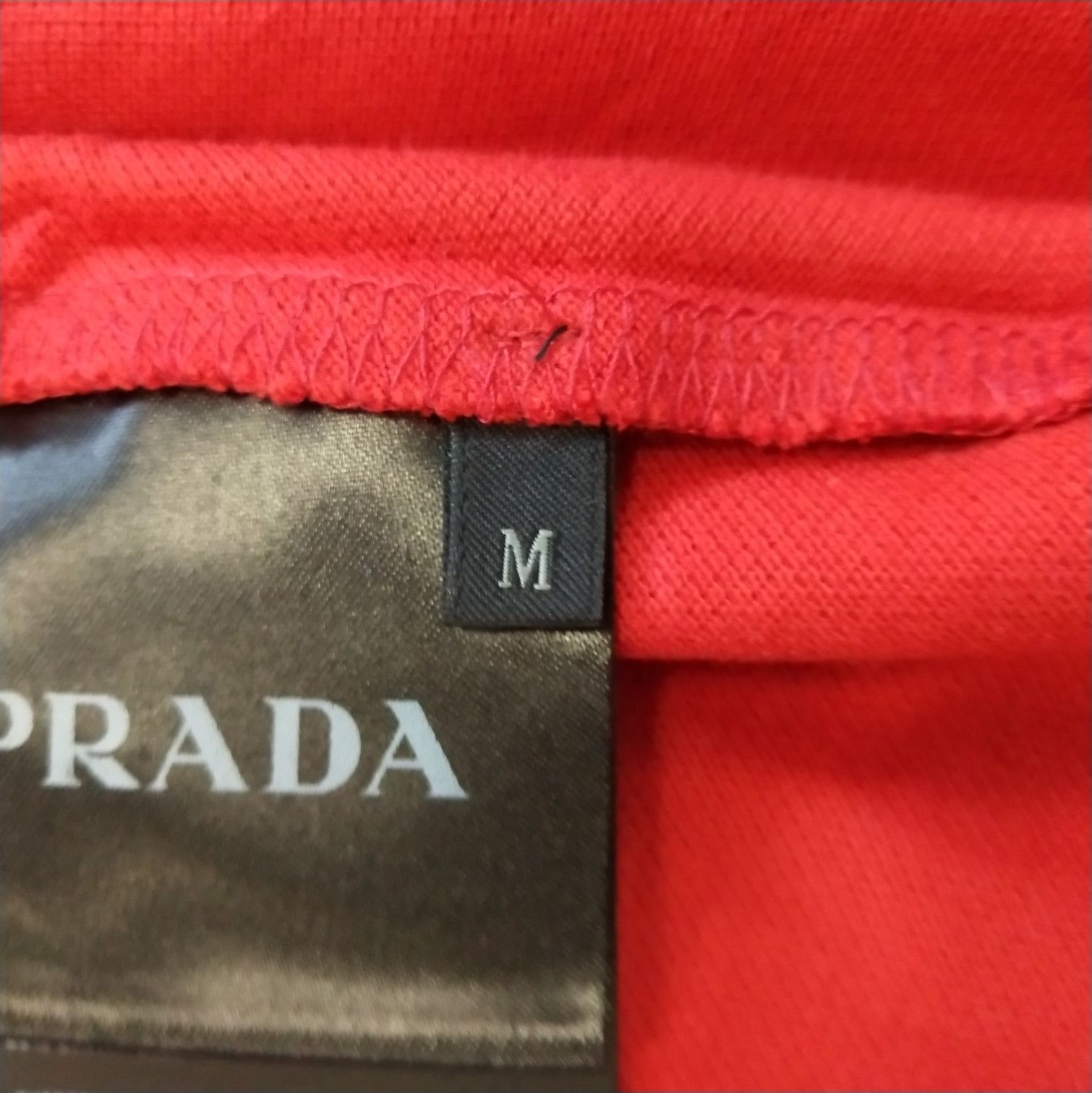 Prada Prada Color Block Logo Polo Shirt 0089 Size M / US 6-8 / IT 42-44 - 8 Thumbnail