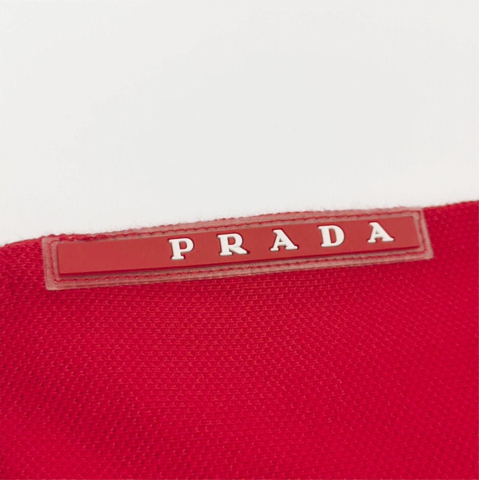 Prada Prada Color Block Logo Polo Shirt 0089 Size M / US 6-8 / IT 42-44 - 4 Thumbnail