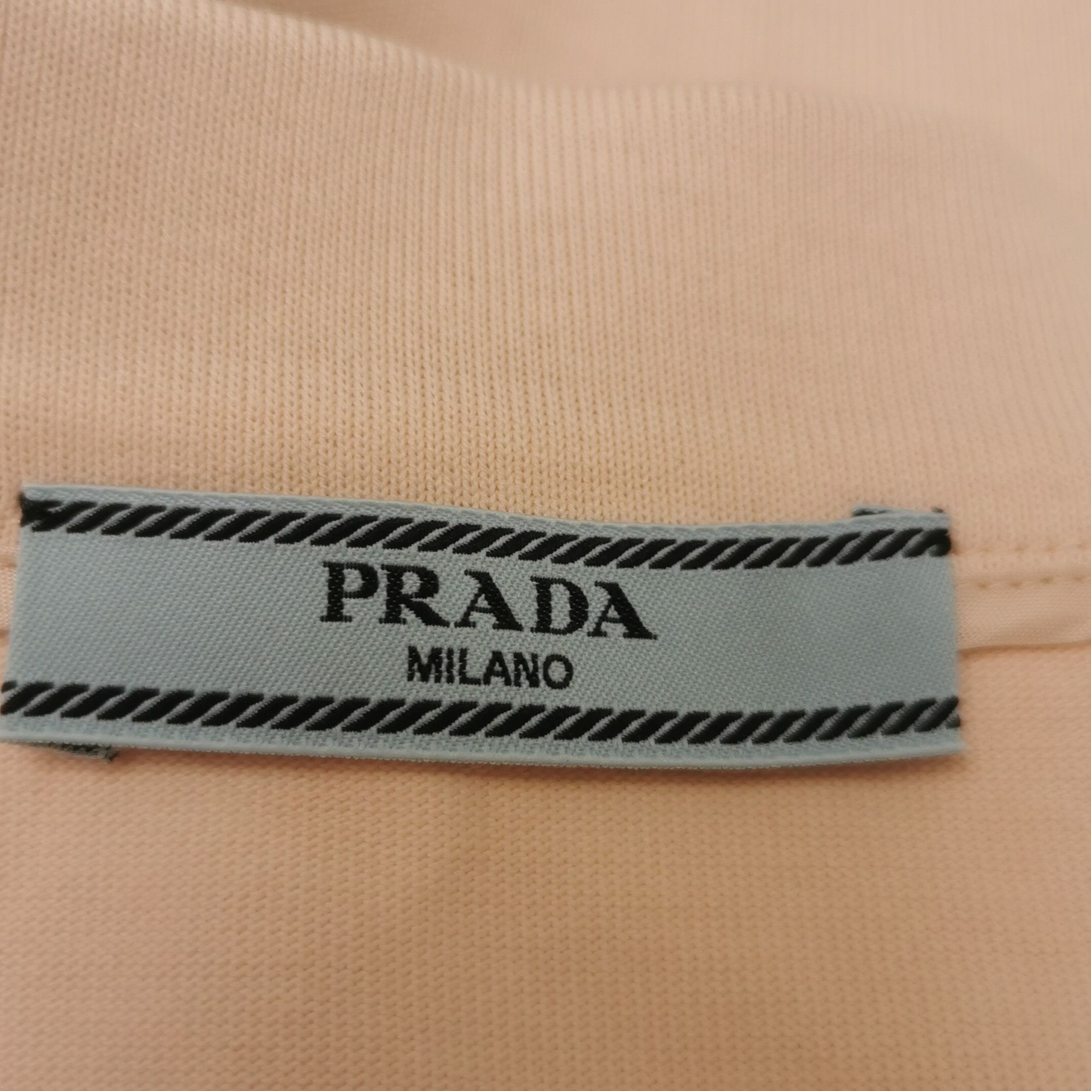 Prada Prada Logo Bow Detail Cotton Midi Skirt 0089 Size 38" / US 16 / IT 52 - 5 Thumbnail