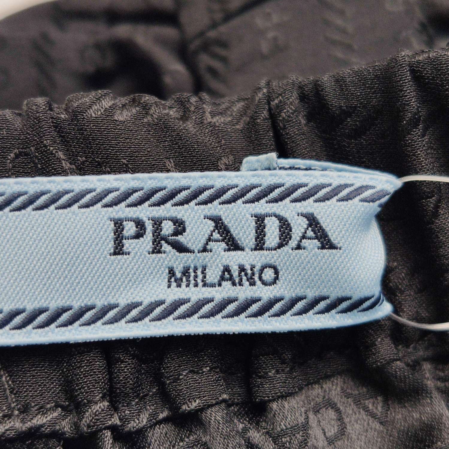 Prada Prada Black Long Sleeve Button-Up Set 0089 Size XS / US 0-2 / IT 36-38 - 6 Thumbnail