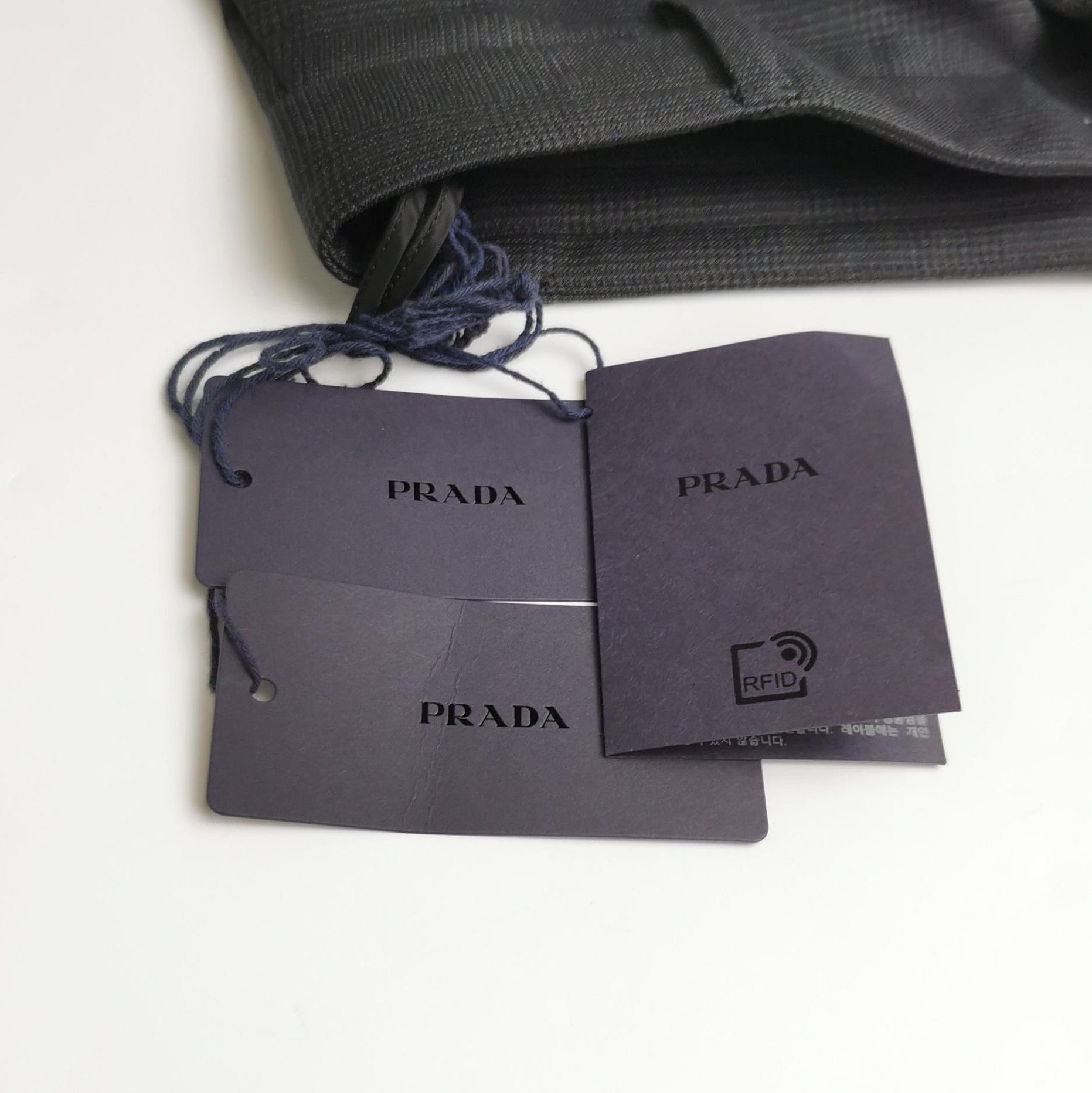 Prada Prada Wool-Silk Blend Black Trousers Size 40 0089 Size 40" / US 18 - 4 Thumbnail