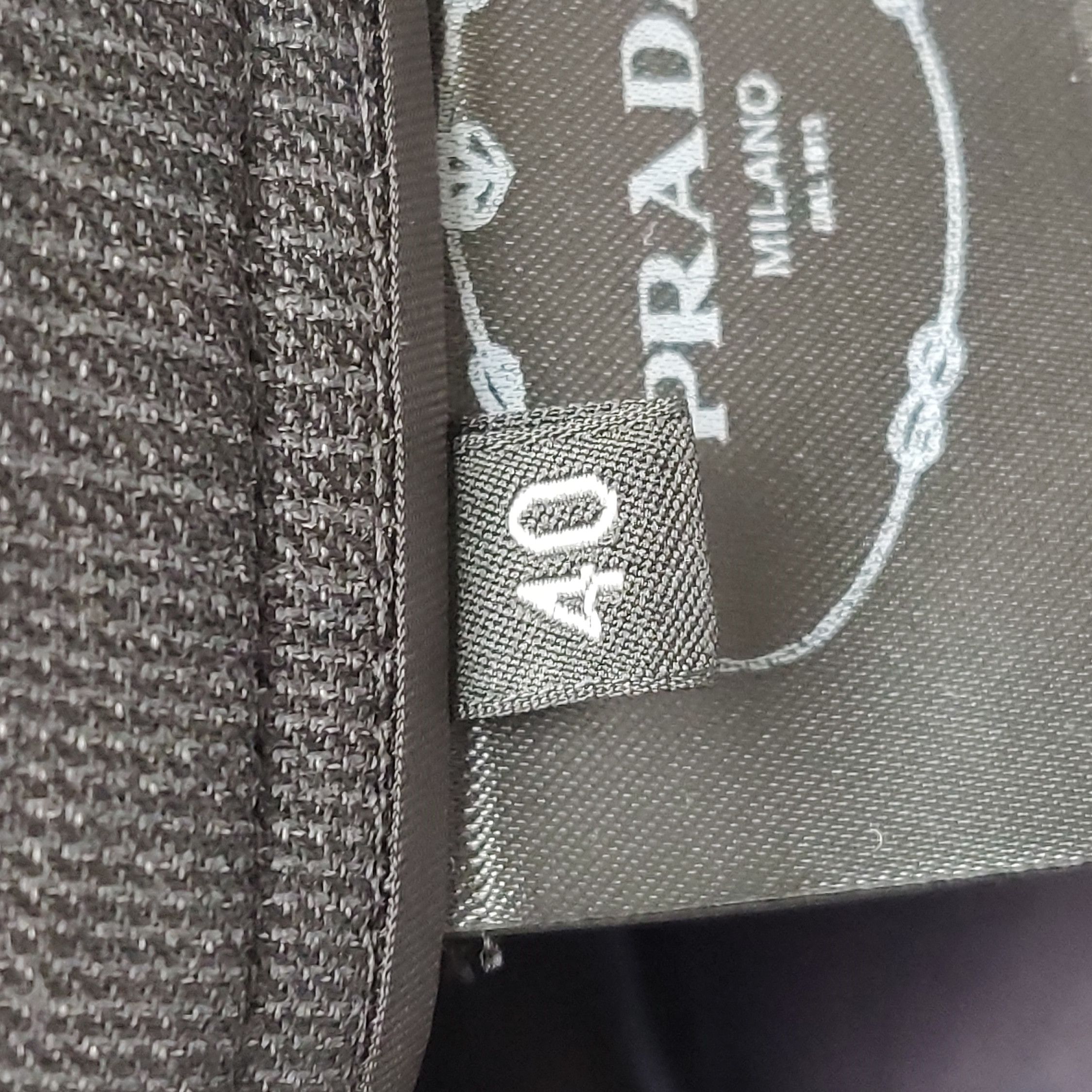 Prada Prada Wool-Silk Blend Black Trousers Size 40 0089 Size 40" / US 18 - 6 Thumbnail