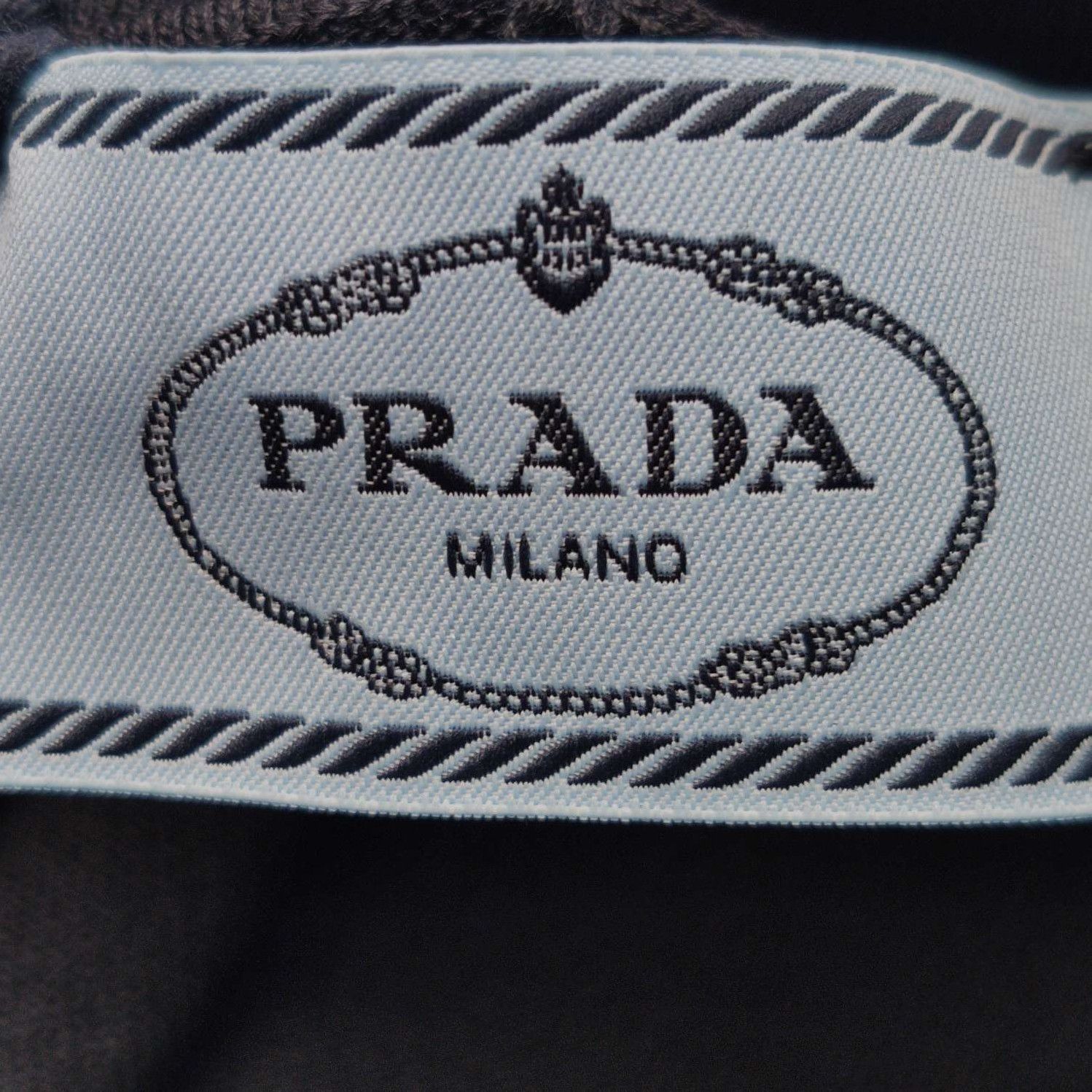 Prada Prada Colorblocked Knit Polo Shirt 0089 Size S / US 4 / IT 40 - 4 Thumbnail