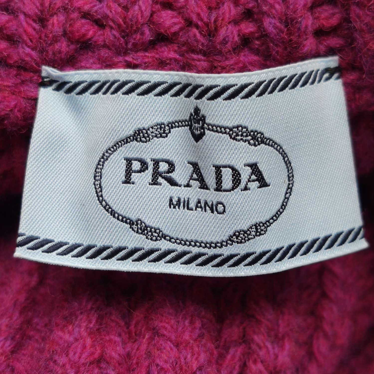 Prada Prada Wool Crewneck Sweater in Bold Color 0089 Size S / US 4 / IT 40 - 5 Thumbnail