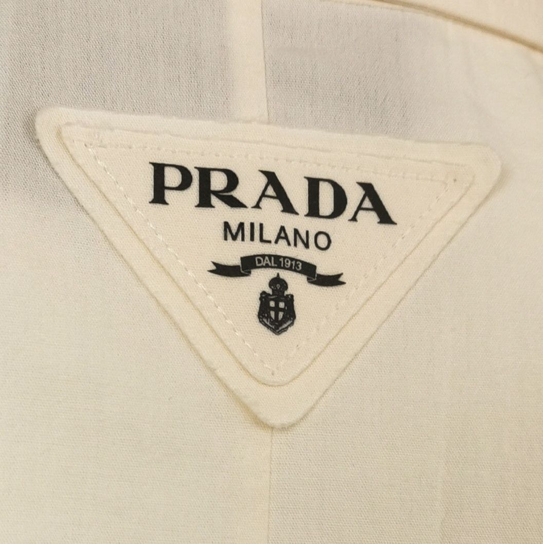 Prada Prada Cotton Mermaid Print Dress Size 40 0089 Size M / US 6-8 / IT 42-44 - 3 Thumbnail