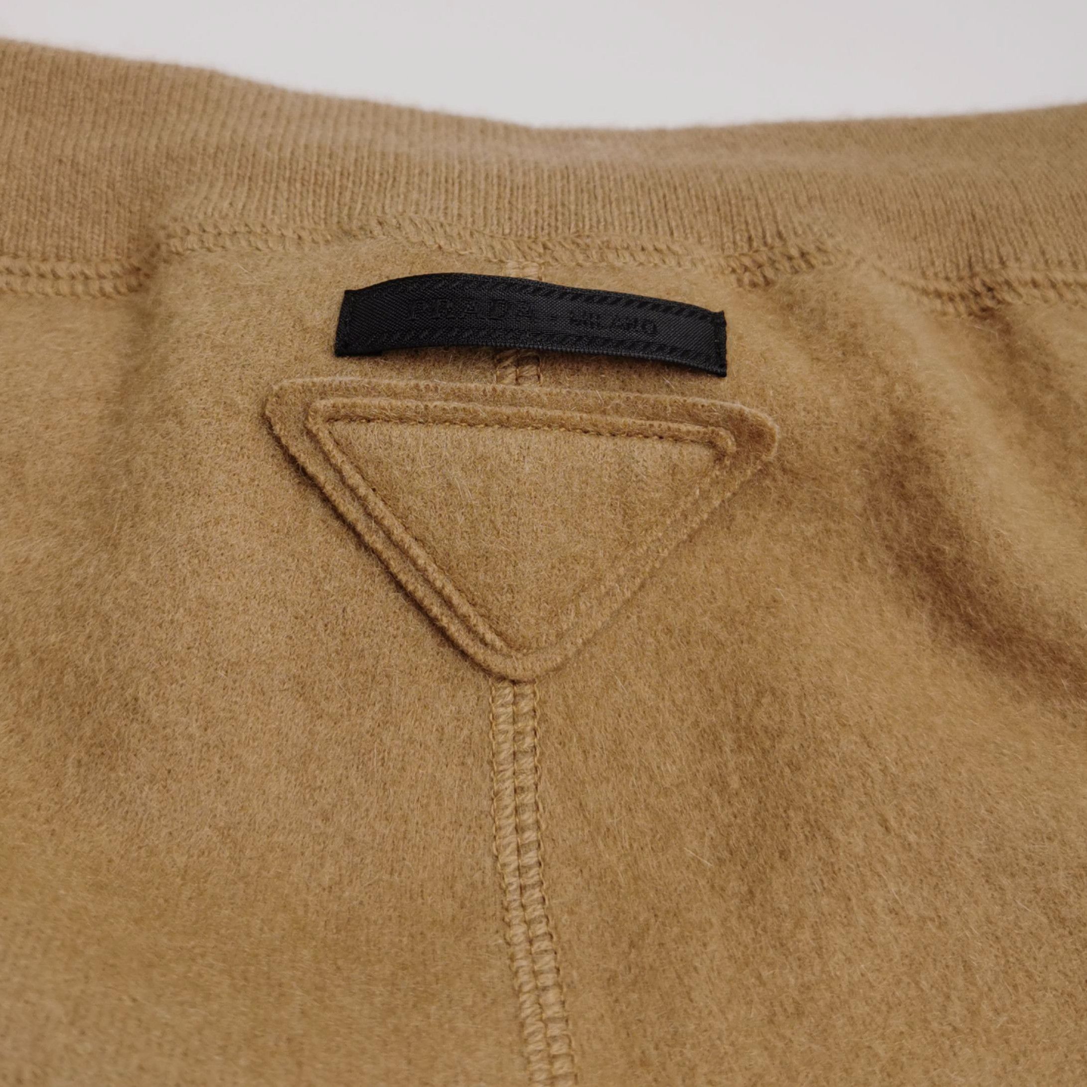 Prada Prada Logo Wool Cashmere Blend Pants 0089 Size 38" / US 16 / IT 52 - 3 Thumbnail