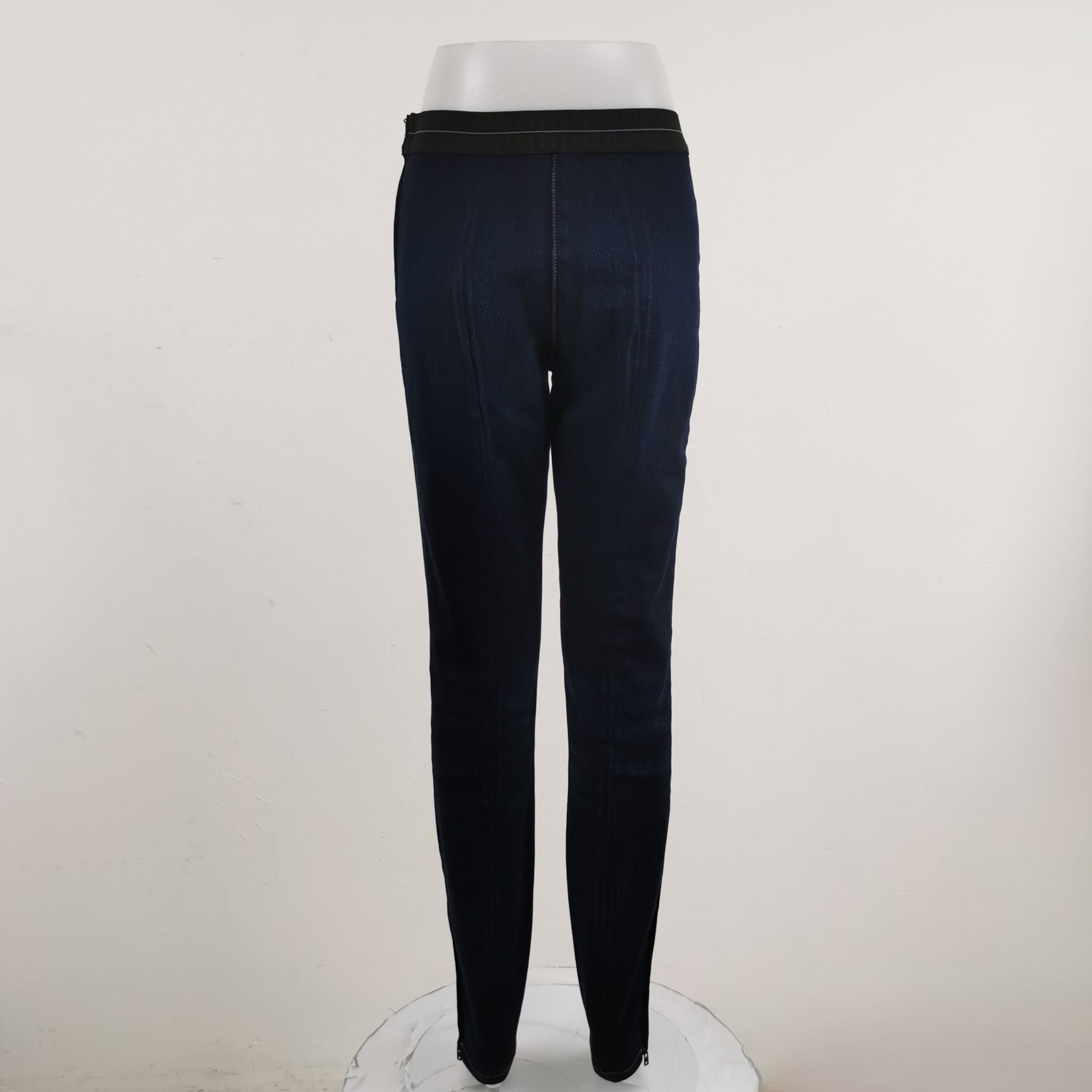 Prada Prada Logo Cotton Denim Long Pants Size 38 0089 Size 38" / US 16 / IT 52 - 2 Thumbnail