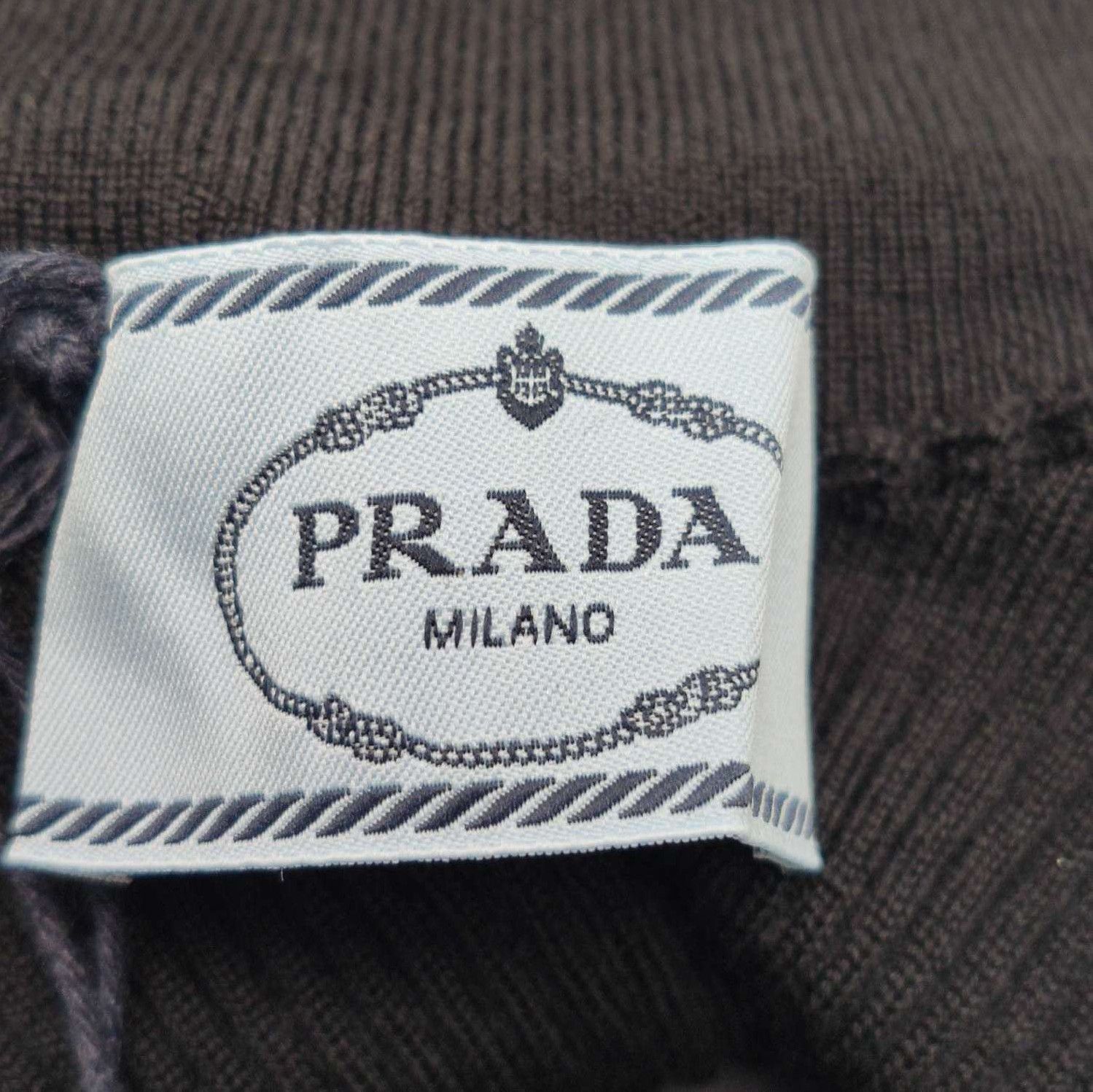 Prada Prada Black Merino Wool Turtleneck Sweater 0089 Size S / US 4 / IT 40 - 4 Thumbnail