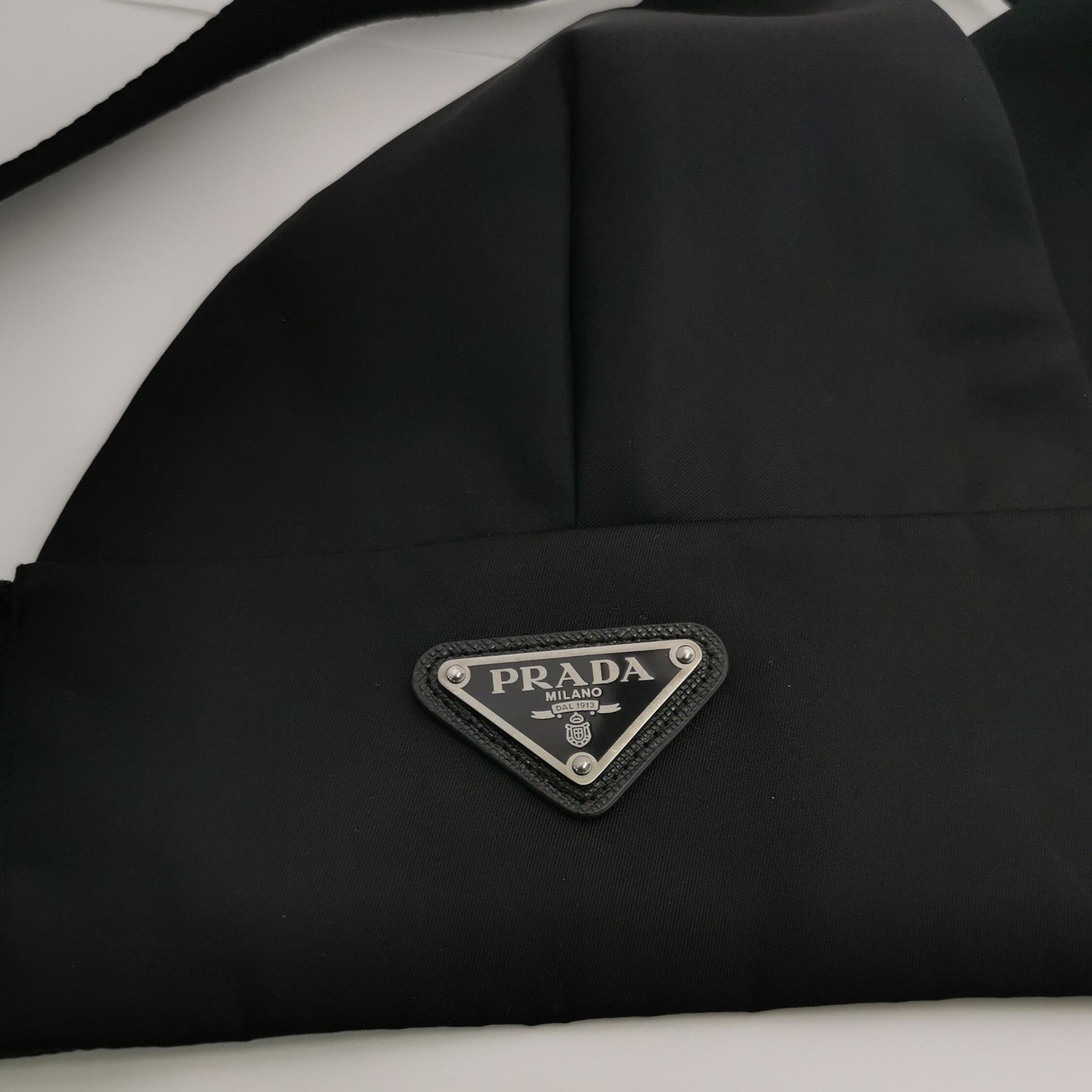 Prada Prada Black Zip Vest with Triangle Logo 0089 Size M / US 6-8 / IT 42-44 - 3 Thumbnail
