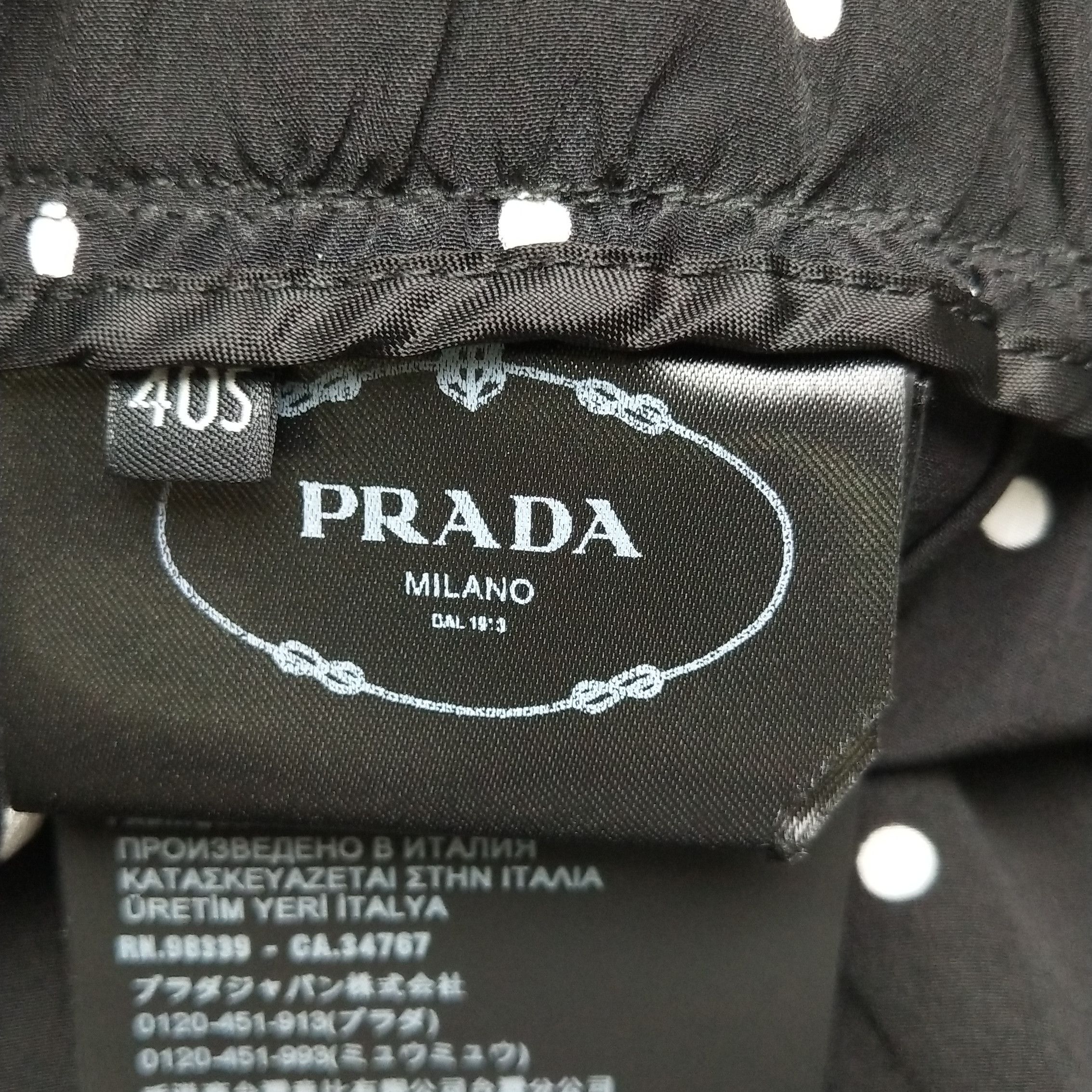 Prada Prada Color Block Polka Dot Trousers Size 40S 0089 Size 40" / US 18 - 8 Thumbnail