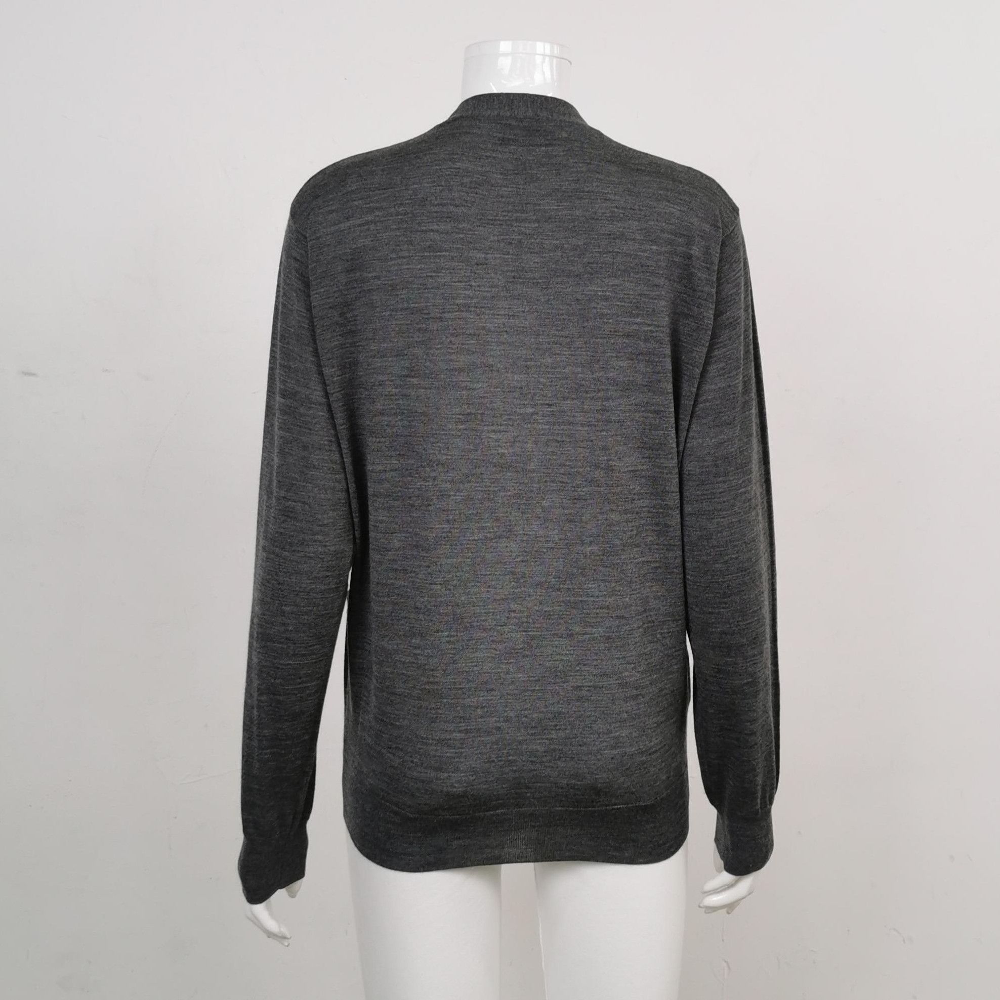 Prada Prada Wool V-Neck Cardigan with Buttons 0089 Size S / US 4 / IT 40 - 2 Thumbnail